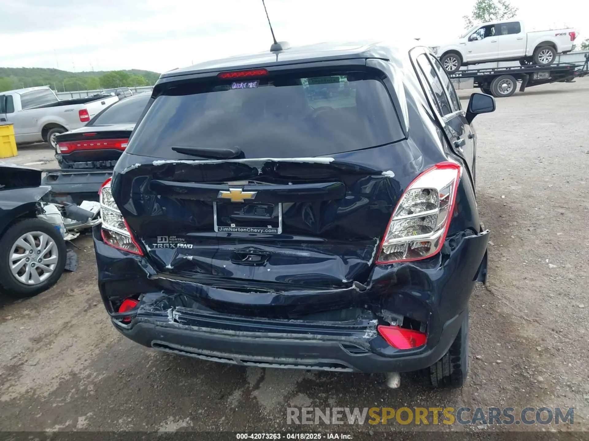 17 Фотография поврежденного автомобиля KL7CJNSMXNB503258 CHEVROLET TRAX 2022