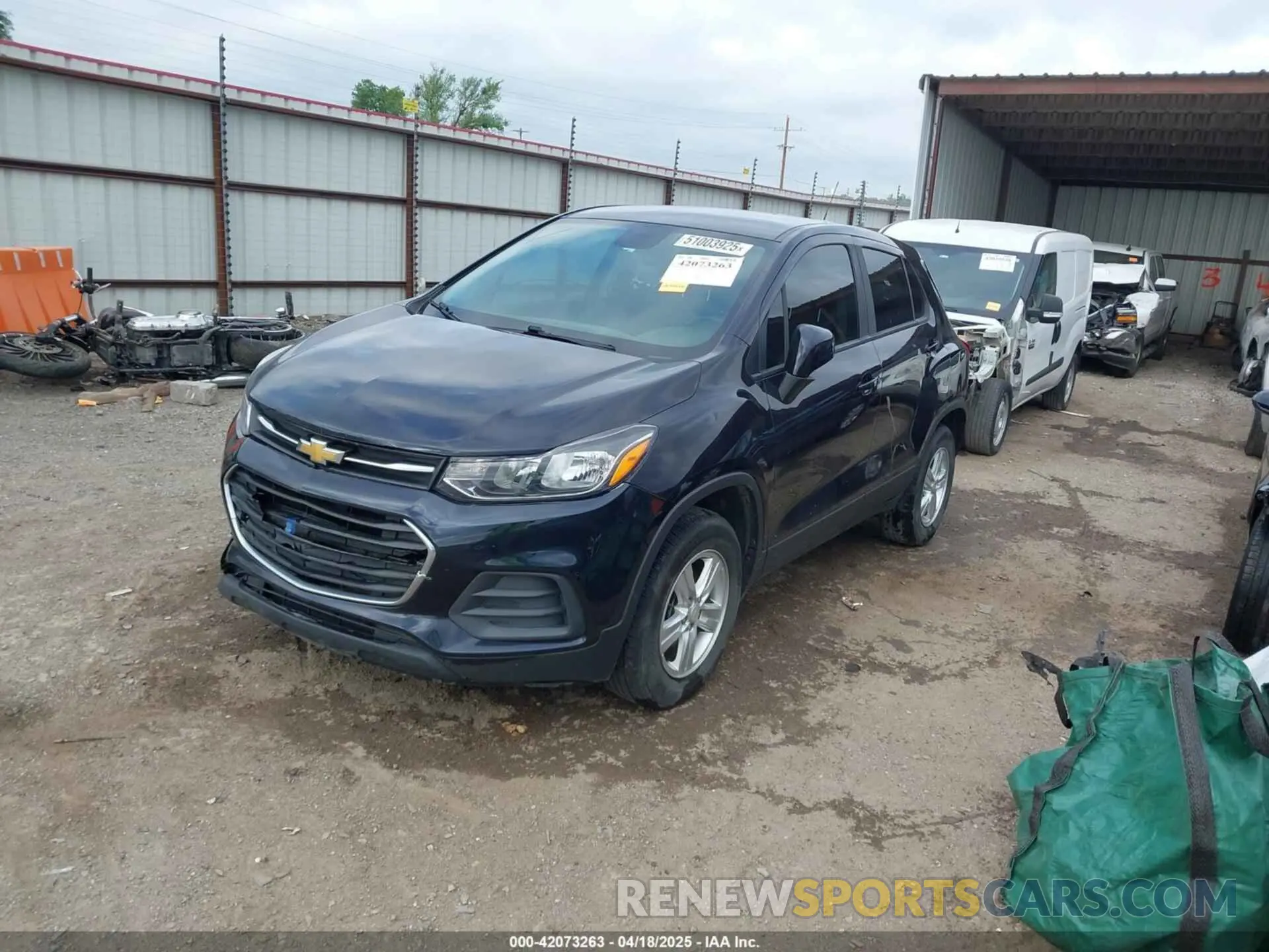 2 Фотография поврежденного автомобиля KL7CJNSMXNB503258 CHEVROLET TRAX 2022