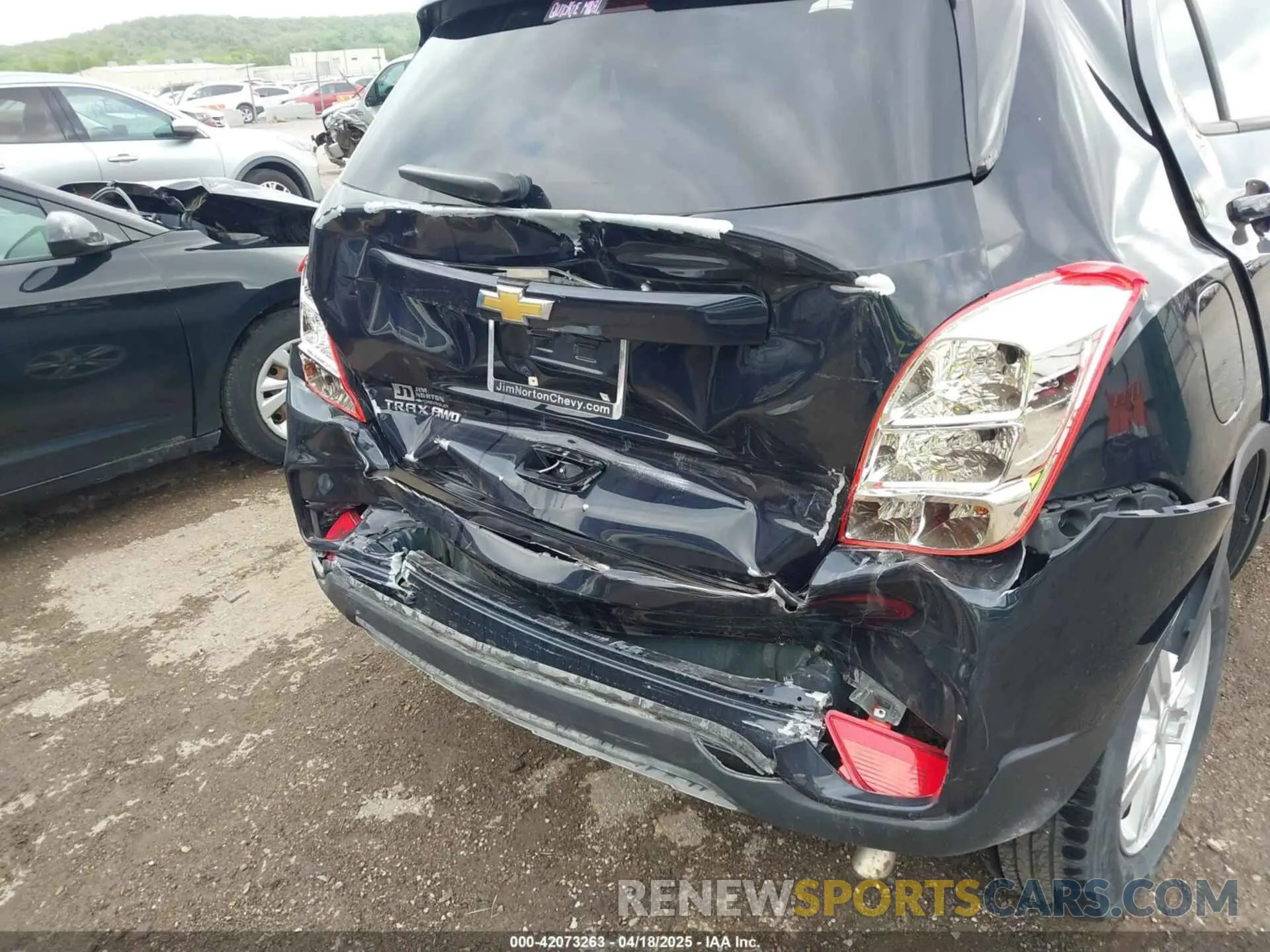 6 Фотография поврежденного автомобиля KL7CJNSMXNB503258 CHEVROLET TRAX 2022