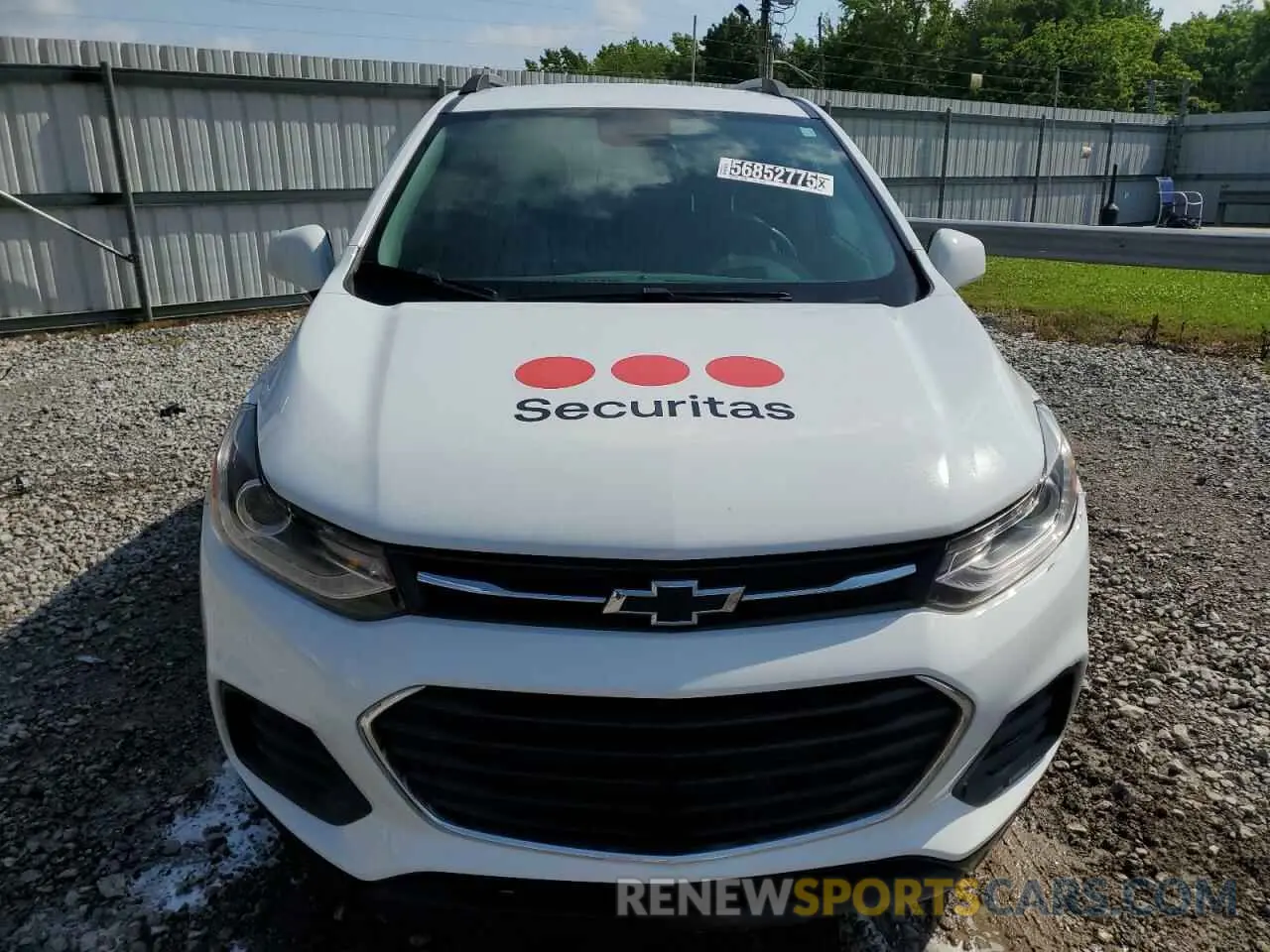 5 Photograph of a damaged car KL7CJPSM0NB516404 CHEVROLET TRAX 2022
