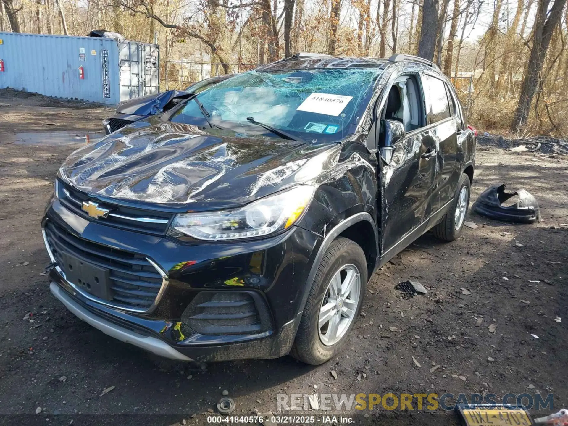 2 Фотография поврежденного автомобиля KL7CJPSM1NB565966 CHEVROLET TRAX 2022