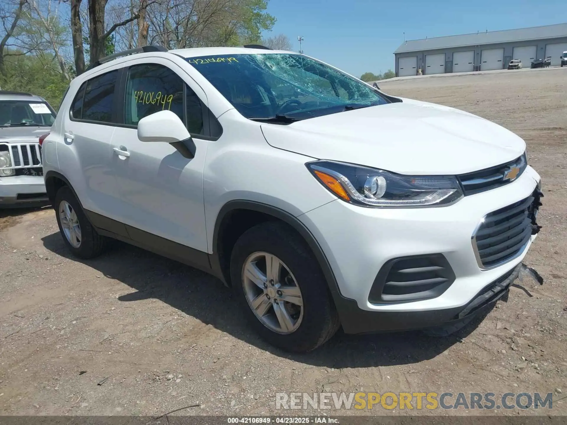 1 Фотография поврежденного автомобиля KL7CJPSM1NB569189 CHEVROLET TRAX 2022