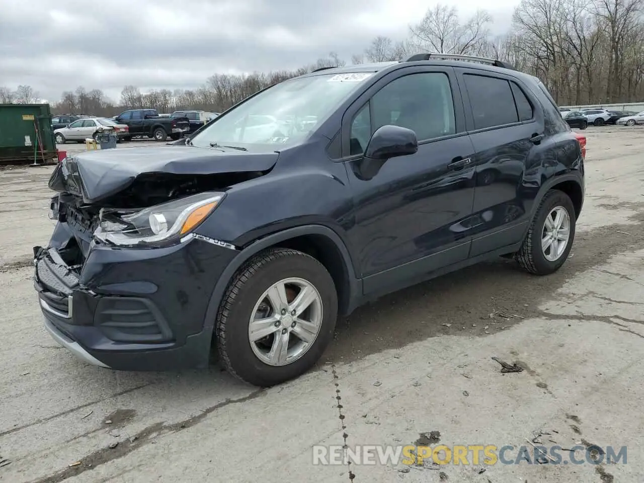 1 Фотография поврежденного автомобиля KL7CJPSM2NB530059 CHEVROLET TRAX 2022