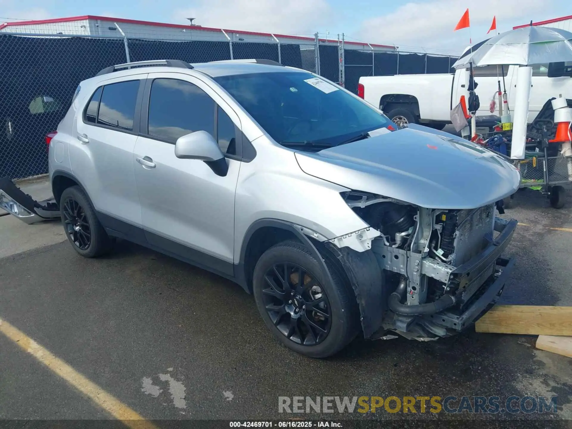 1 Photograph of a damaged car KL7CJPSM5NB537118 CHEVROLET TRAX 2022