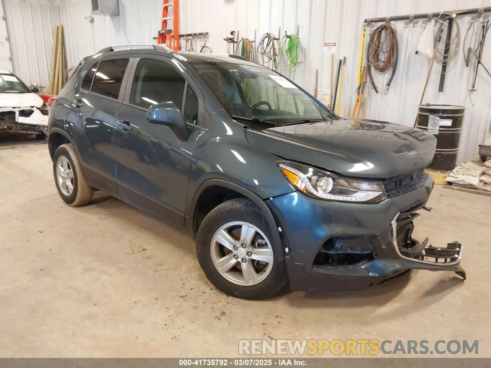 1 Photograph of a damaged car KL7CJPSM5NB561161 CHEVROLET TRAX 2022