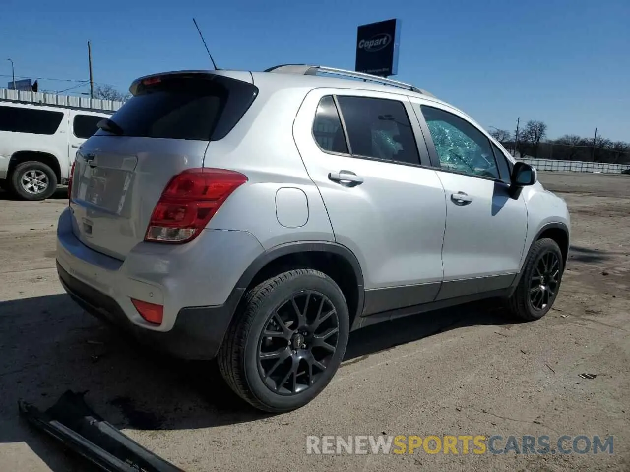 3 Photograph of a damaged car KL7CJPSM6NB505195 CHEVROLET TRAX 2022