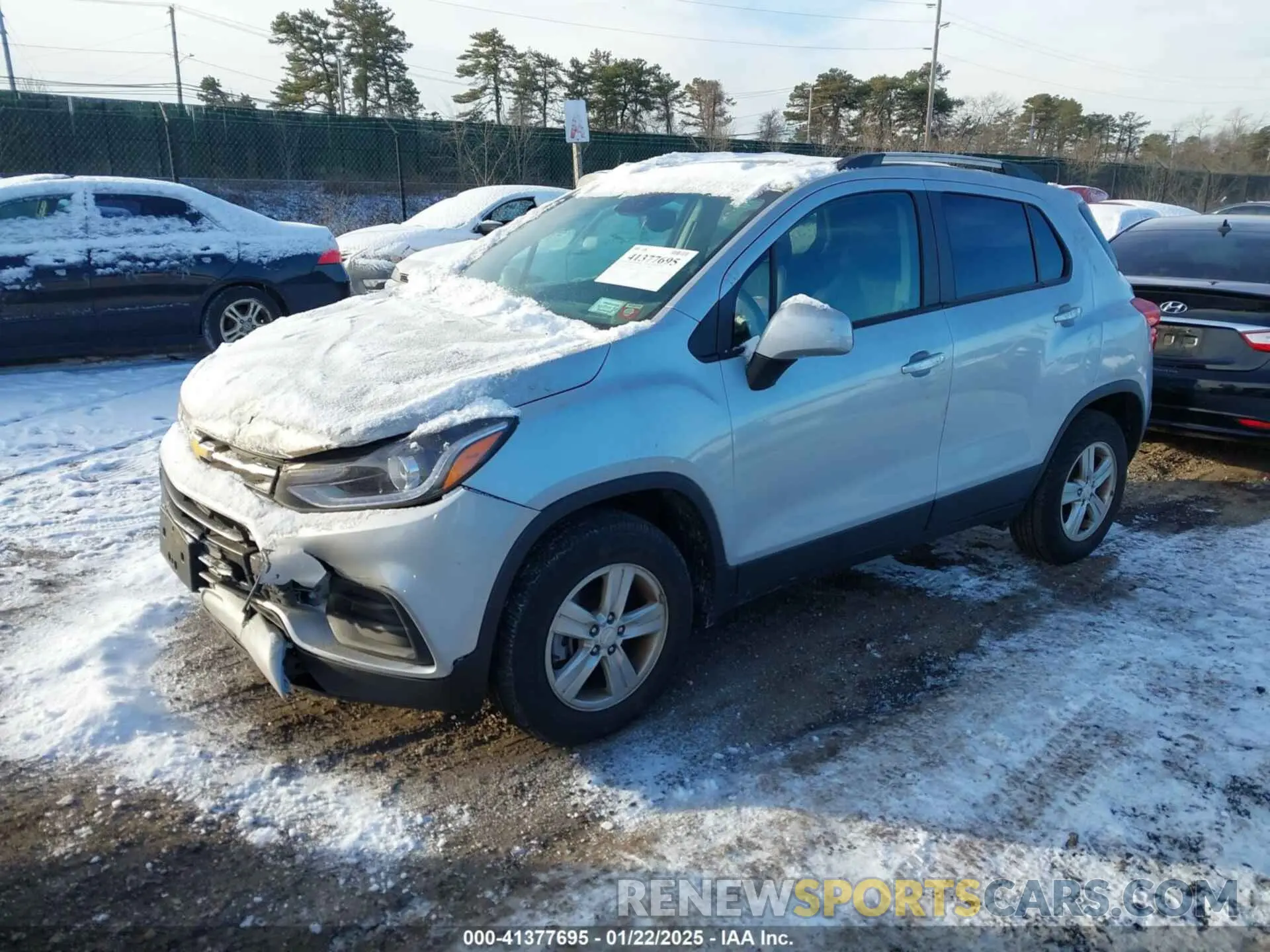 2 Фотография поврежденного автомобиля KL7CJPSM8NB528204 CHEVROLET TRAX 2022