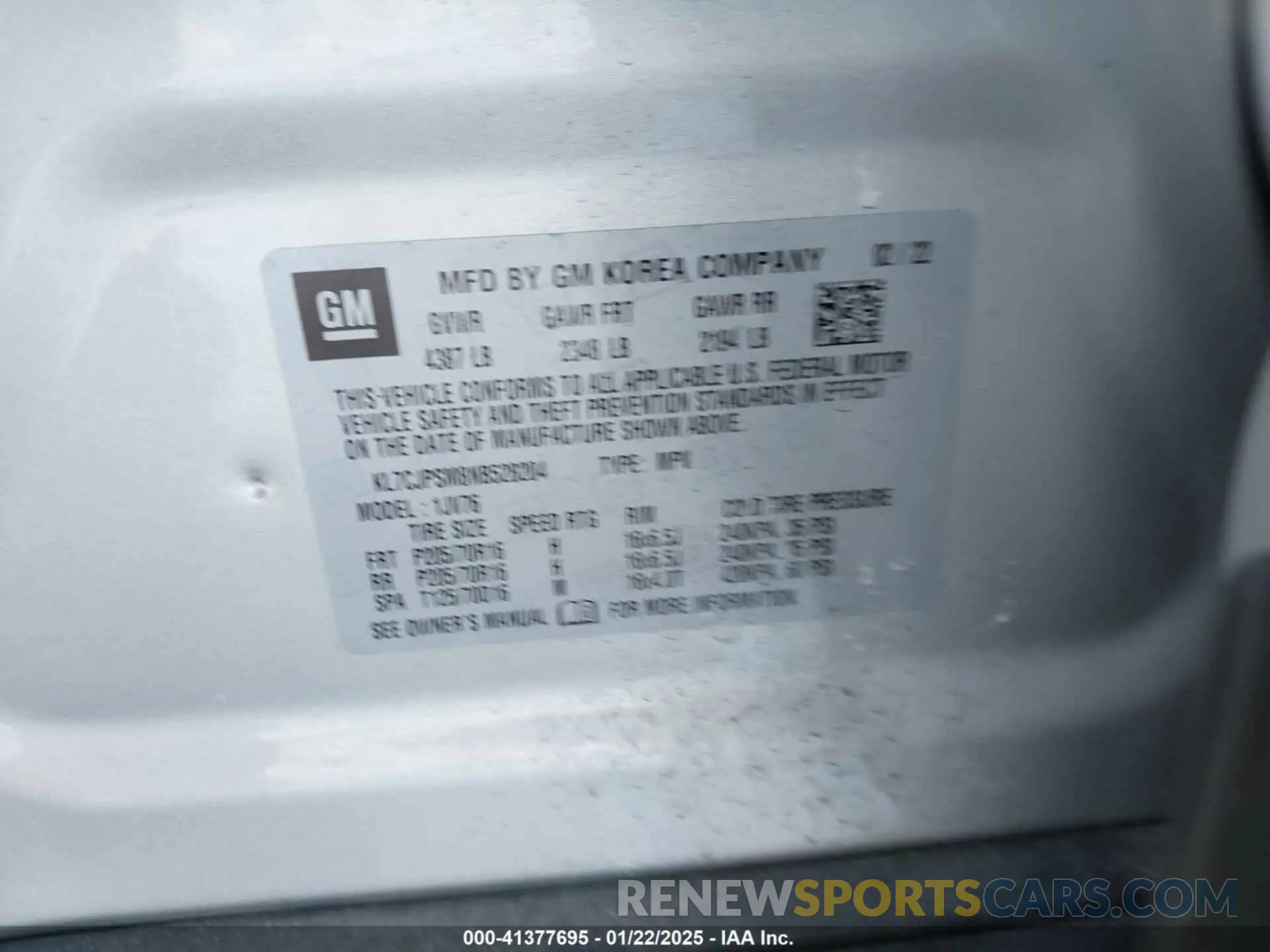 9 Фотография поврежденного автомобиля KL7CJPSM8NB528204 CHEVROLET TRAX 2022