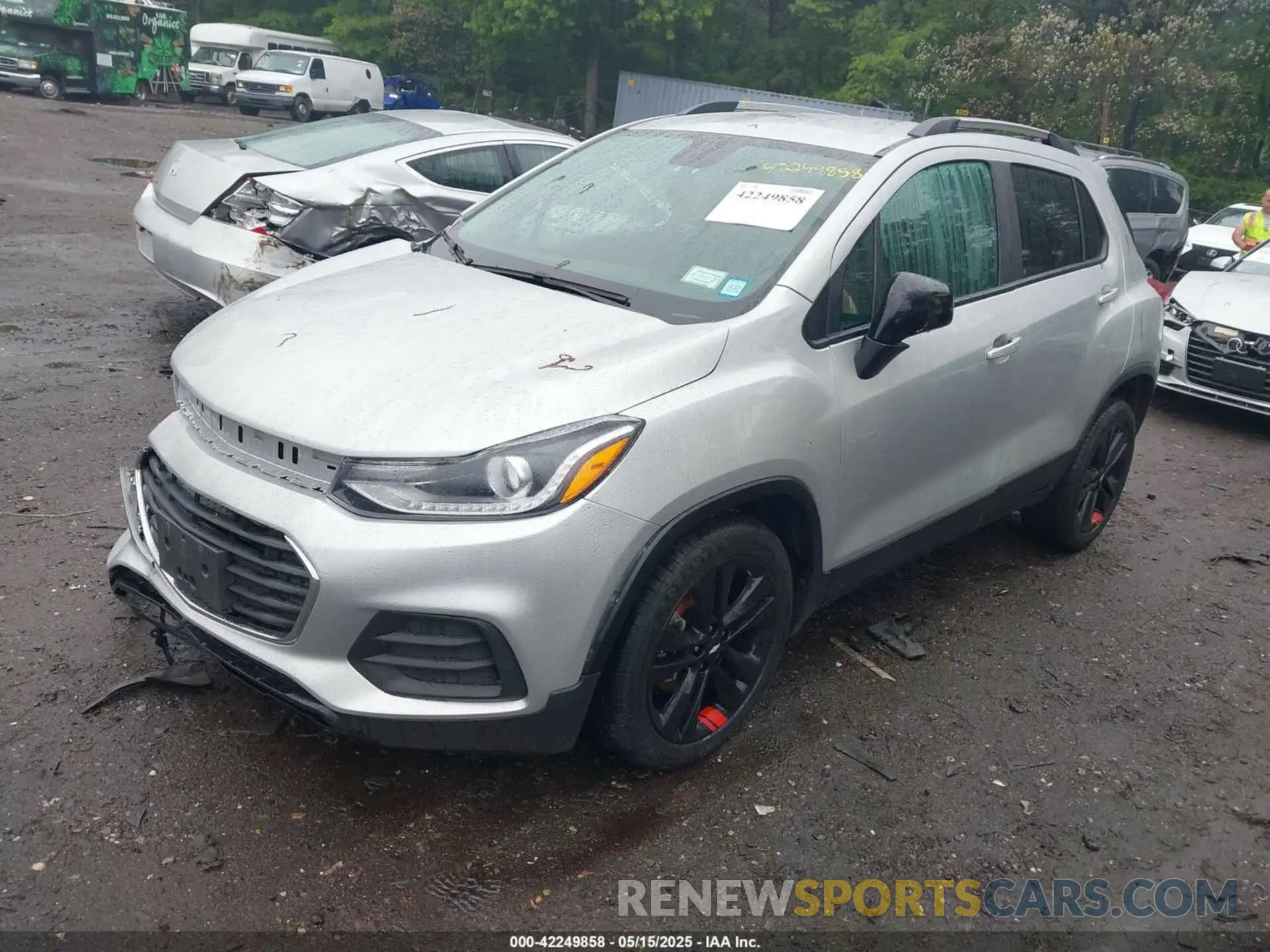 2 Фотография поврежденного автомобиля KL7CJPSM9NB507961 CHEVROLET TRAX 2022