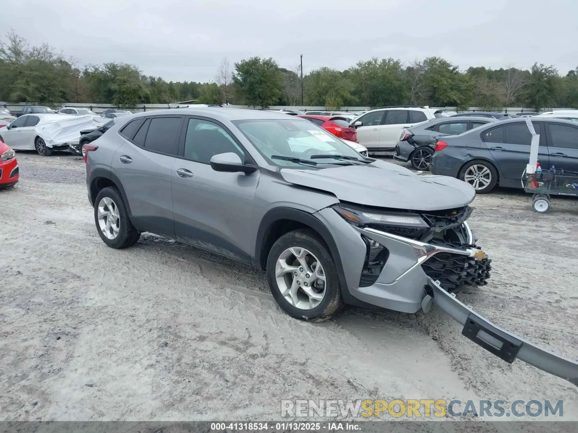1 Photograph of a damaged car KL77LFE20RC091007 CHEVROLET TRAX 2024
