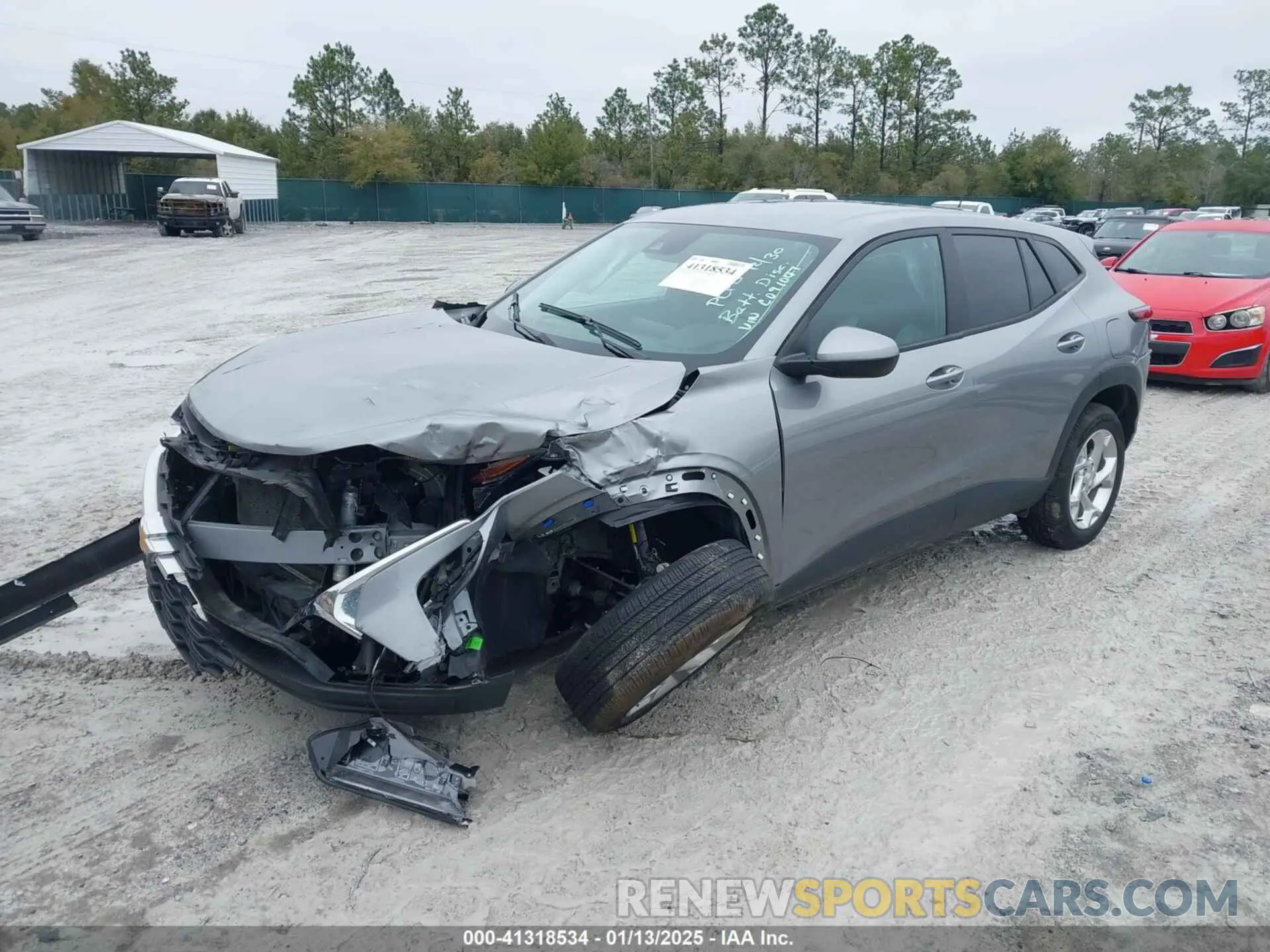 2 Photograph of a damaged car KL77LFE20RC091007 CHEVROLET TRAX 2024