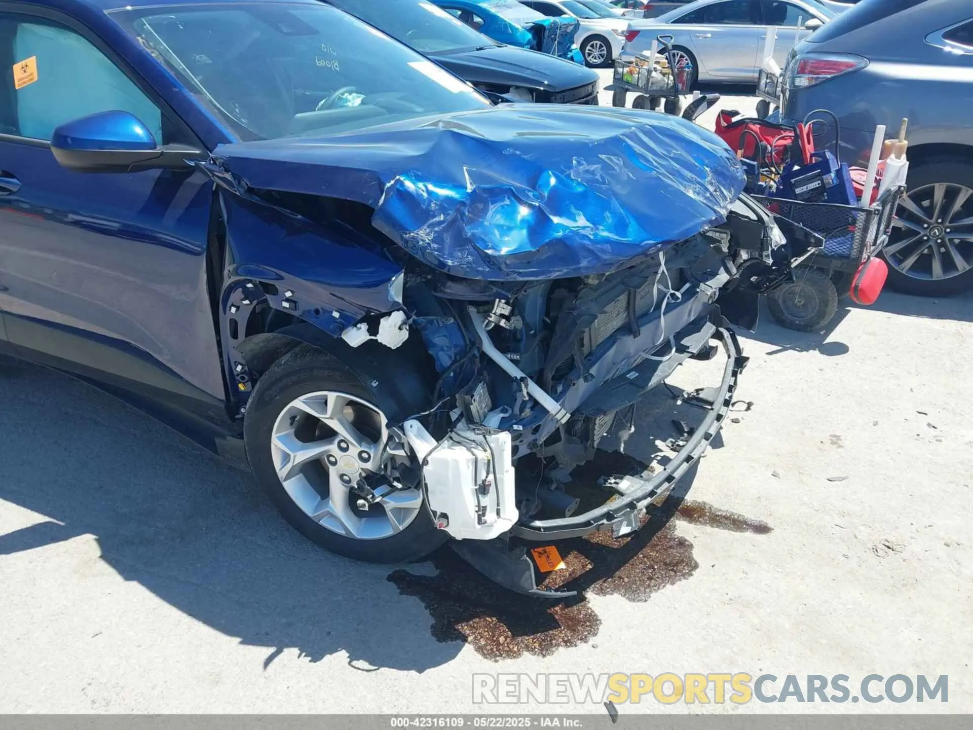 6 Photograph of a damaged car KL77LFE21RC045010 CHEVROLET TRAX 2024