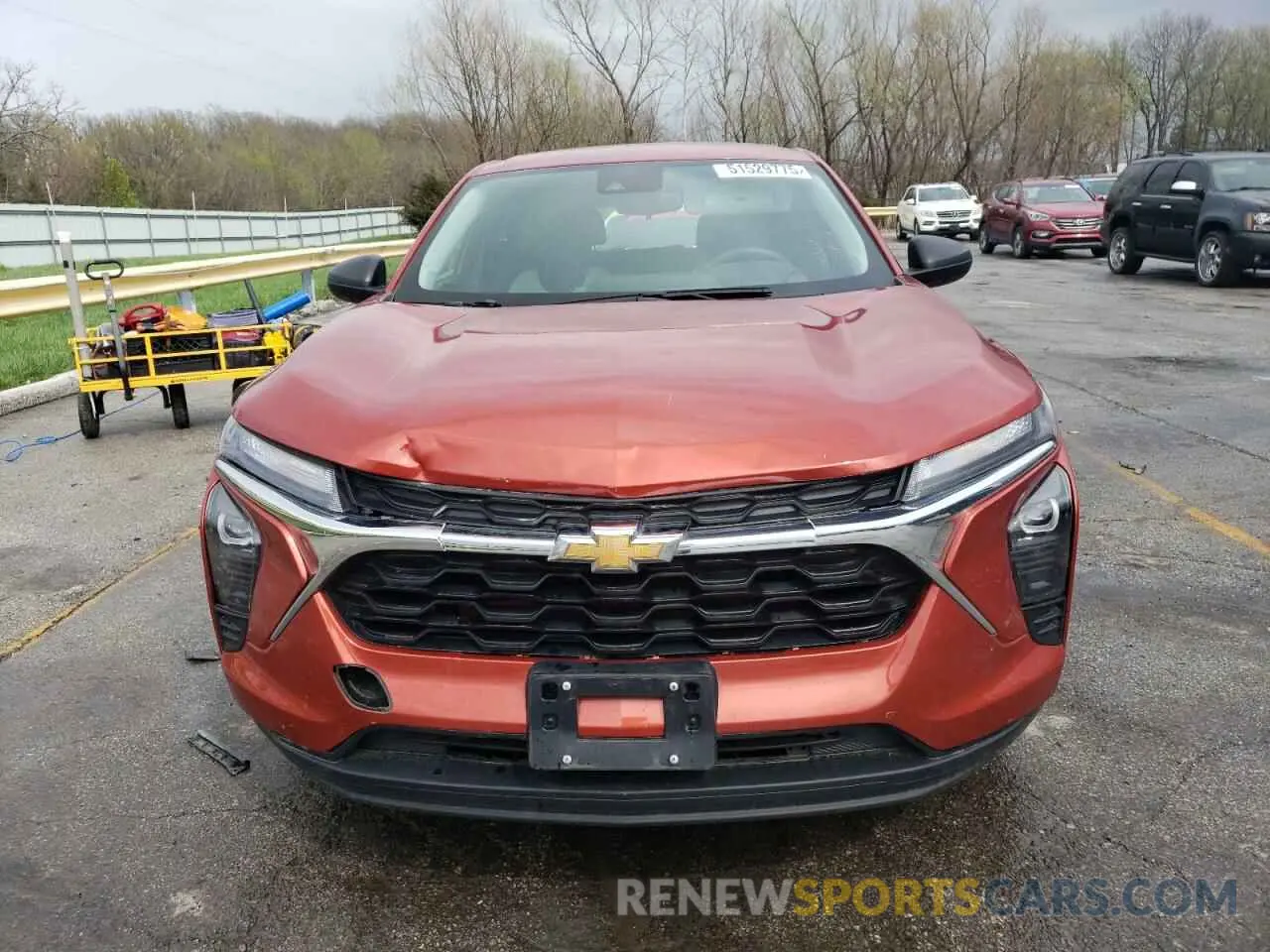 5 Фотография поврежденного автомобиля KL77LFE21RC049140 CHEVROLET TRAX 2024