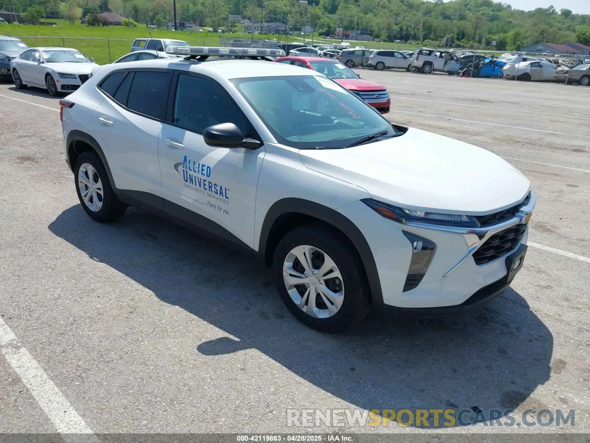 1 Фотография поврежденного автомобиля KL77LFE21RC140053 CHEVROLET TRAX 2024