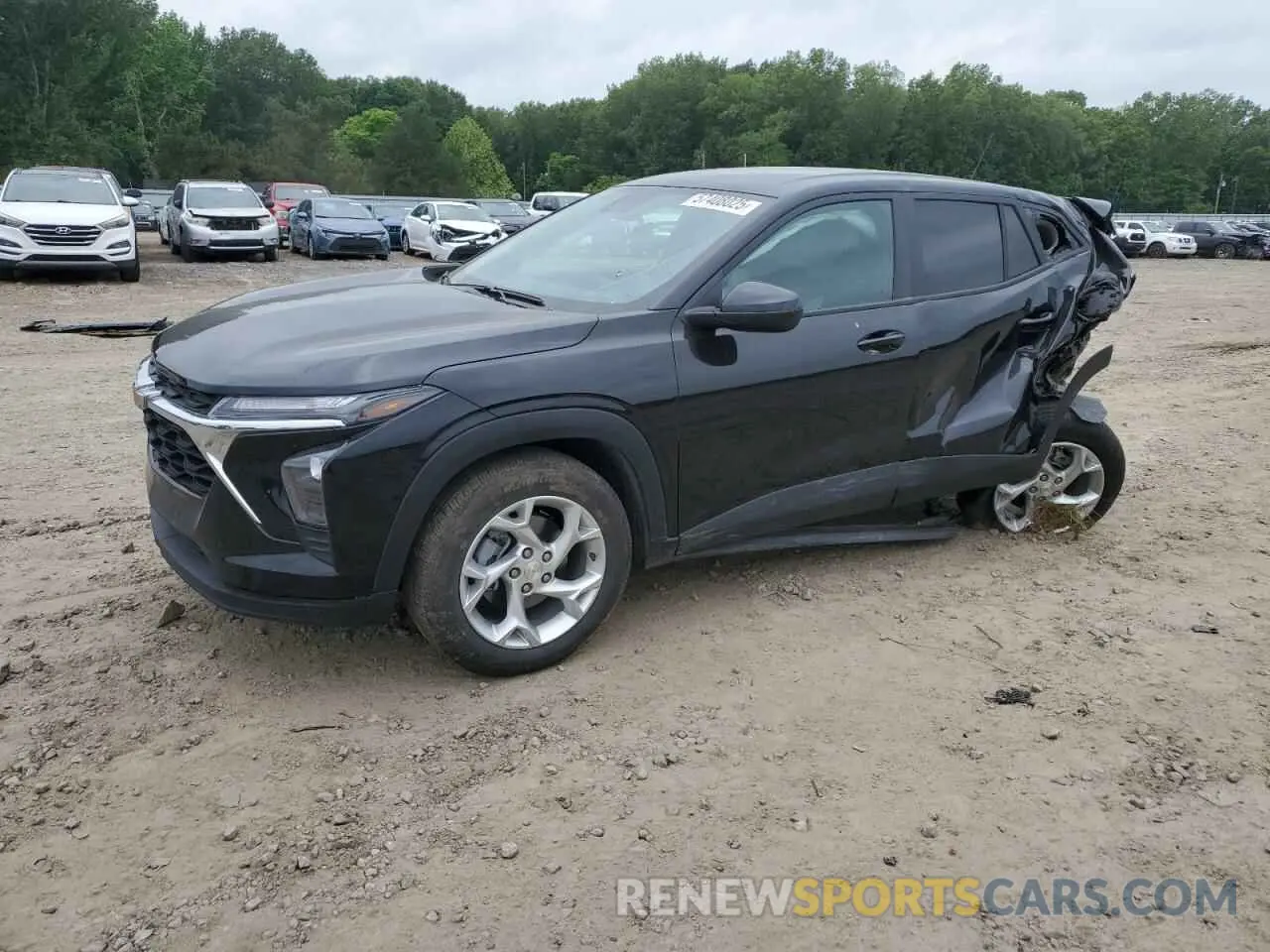 1 Photograph of a damaged car KL77LFE21RC161632 CHEVROLET TRAX 2024