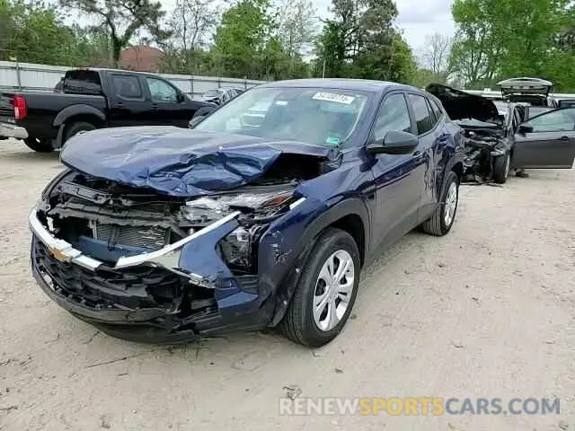 14 Photograph of a damaged car KL77LFE22RC136318 CHEVROLET TRAX 2024