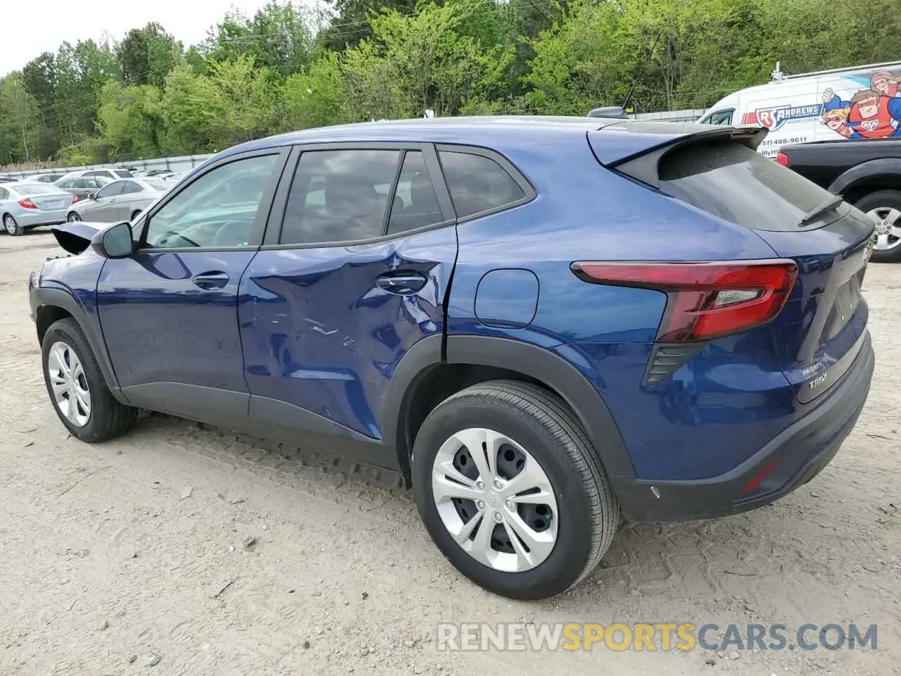 2 Photograph of a damaged car KL77LFE22RC136318 CHEVROLET TRAX 2024