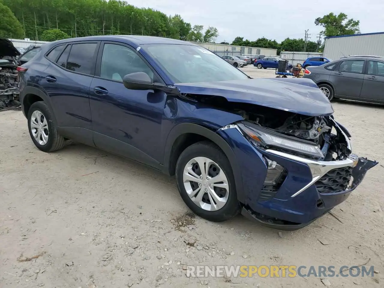4 Photograph of a damaged car KL77LFE22RC136318 CHEVROLET TRAX 2024