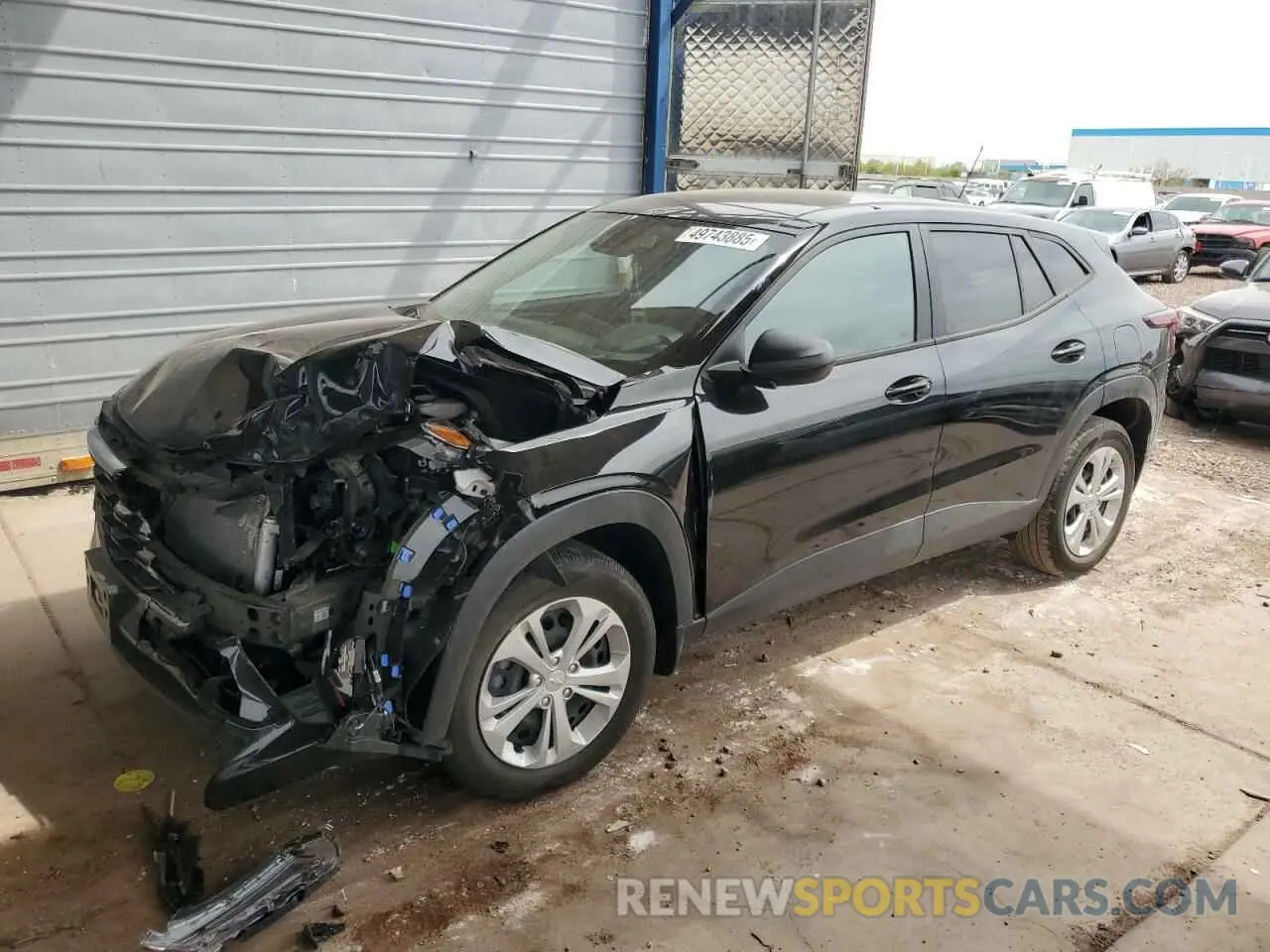 1 Фотография поврежденного автомобиля KL77LFE22RC163728 CHEVROLET TRAX 2024