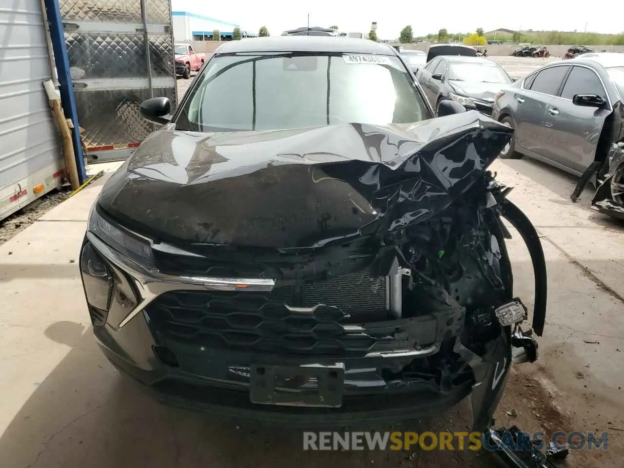 5 Фотография поврежденного автомобиля KL77LFE22RC163728 CHEVROLET TRAX 2024