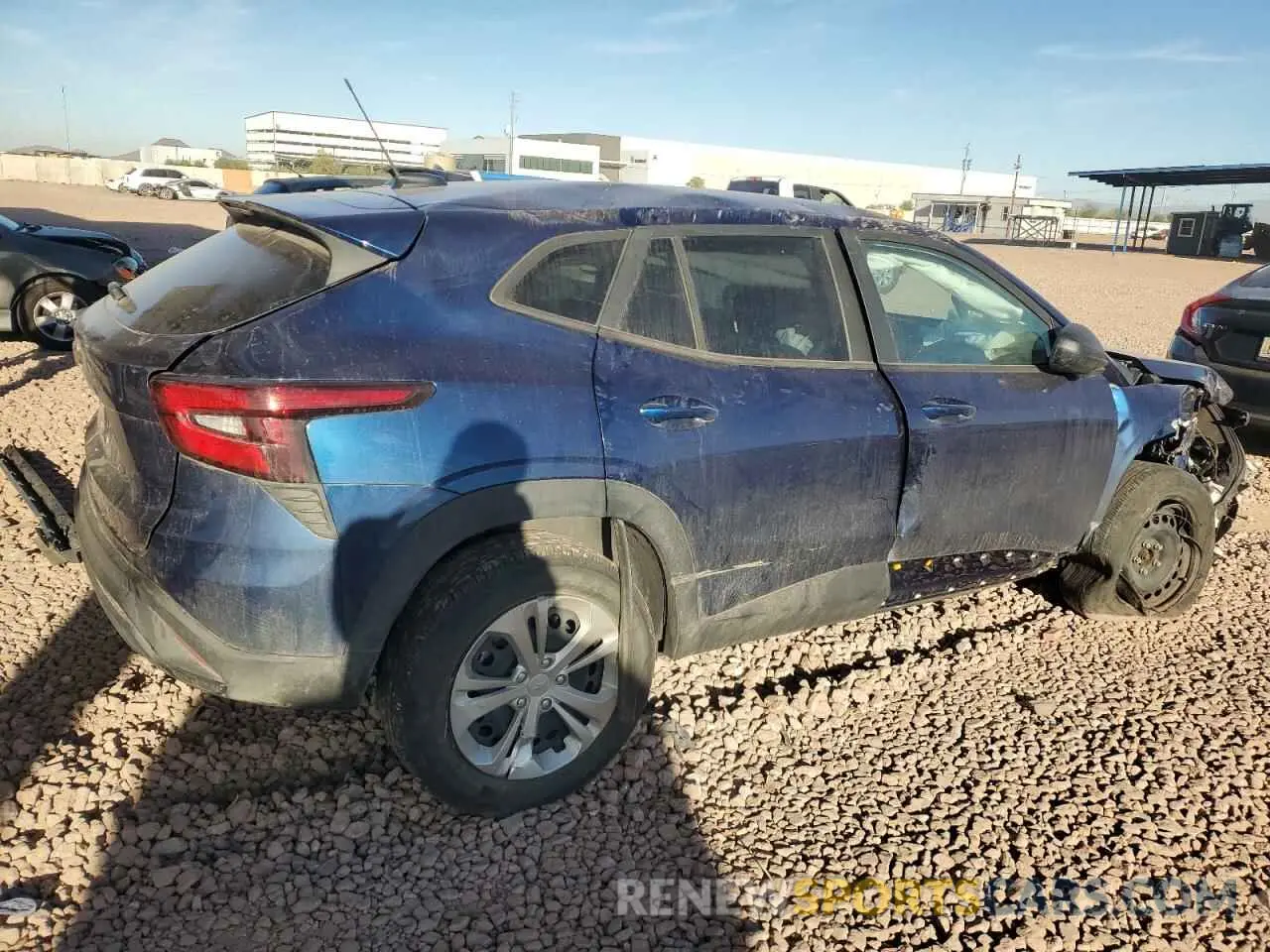 3 Фотография поврежденного автомобиля KL77LFE23RC000618 CHEVROLET TRAX 2024
