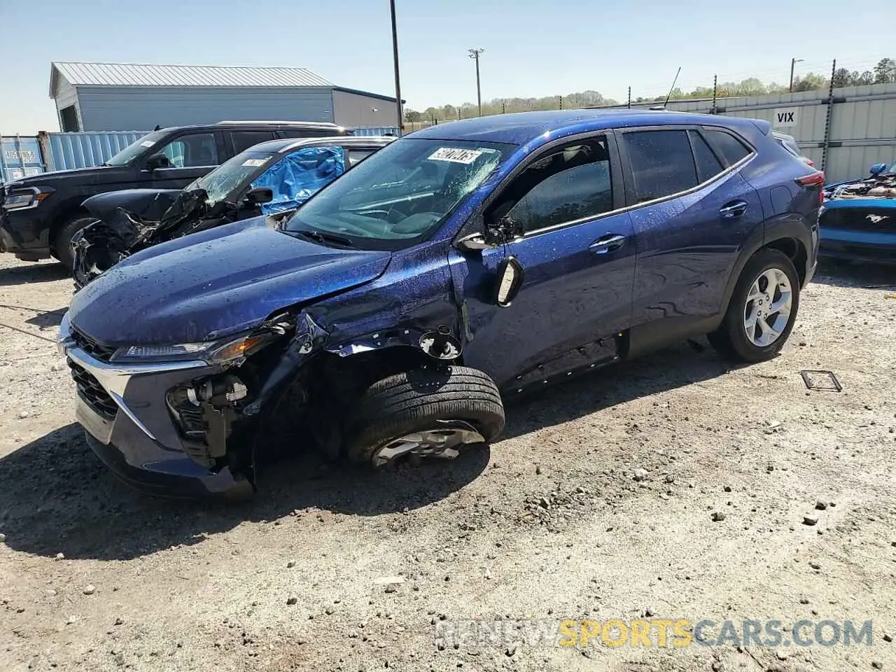 1 Фотография поврежденного автомобиля KL77LFE23RC163043 CHEVROLET TRAX 2024