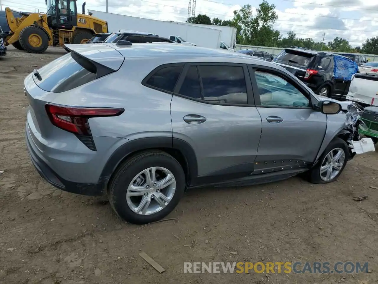 3 Photograph of a damaged car KL77LFE24RC020991 CHEVROLET TRAX 2024