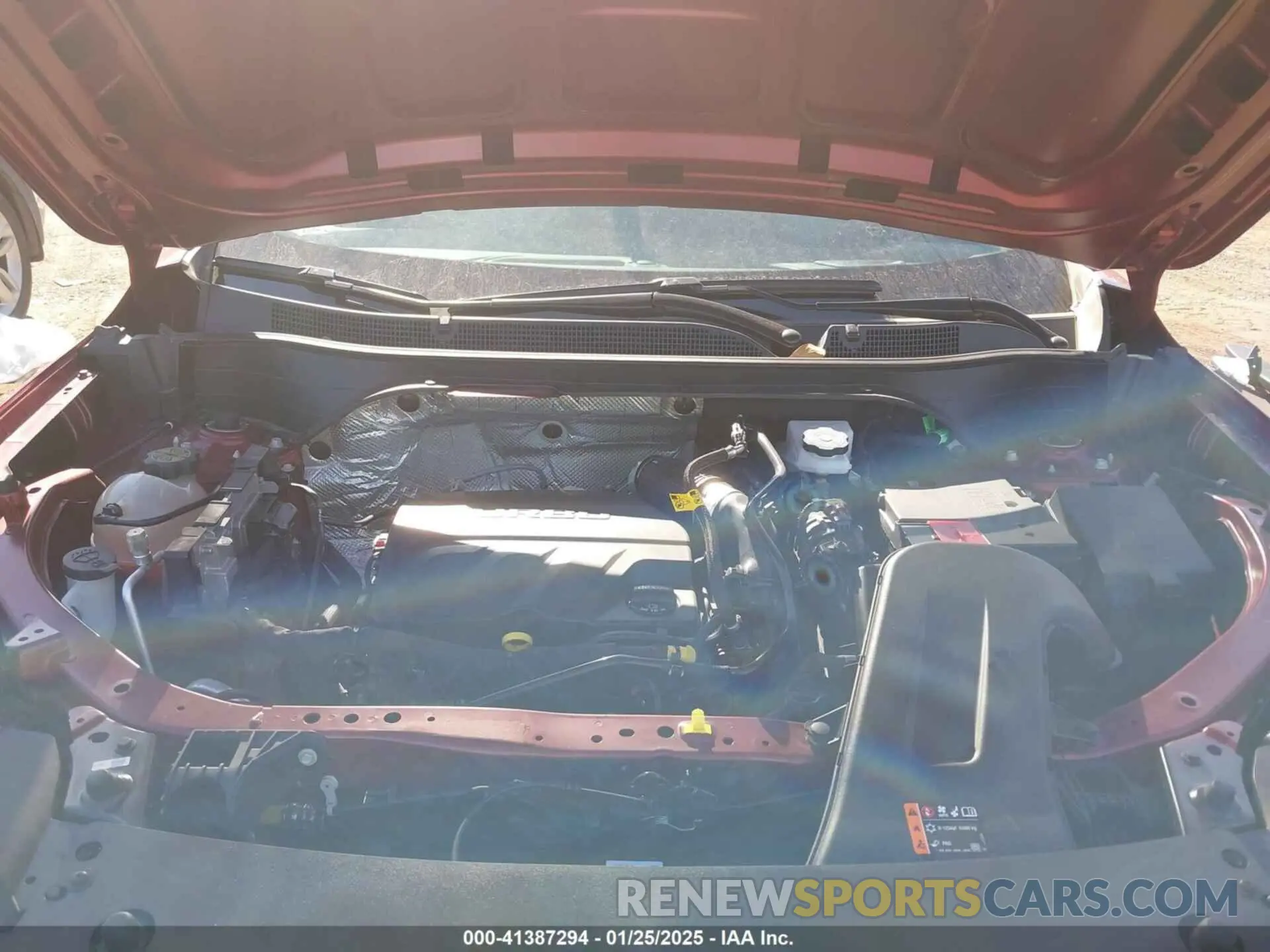 10 Фотография поврежденного автомобиля KL77LFE24RC063422 CHEVROLET TRAX 2024