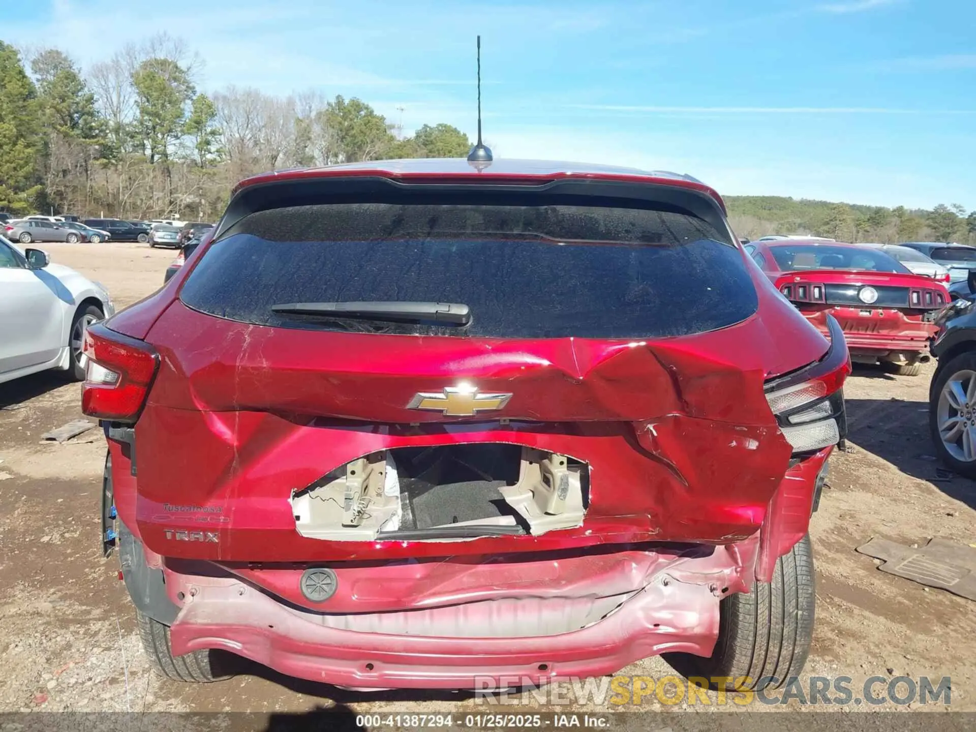 16 Фотография поврежденного автомобиля KL77LFE24RC063422 CHEVROLET TRAX 2024