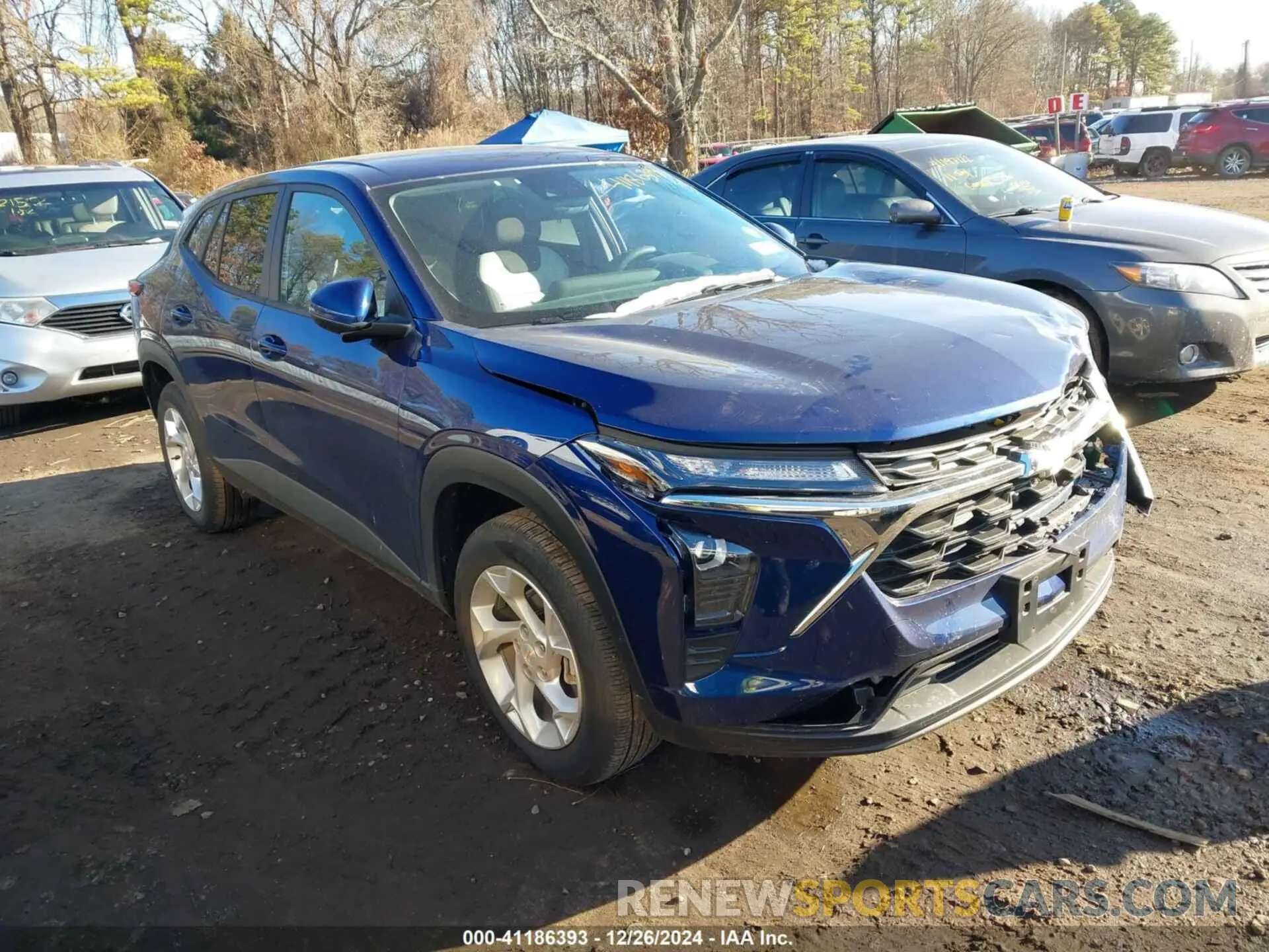 1 Фотография поврежденного автомобиля KL77LFE24RC213903 CHEVROLET TRAX 2024
