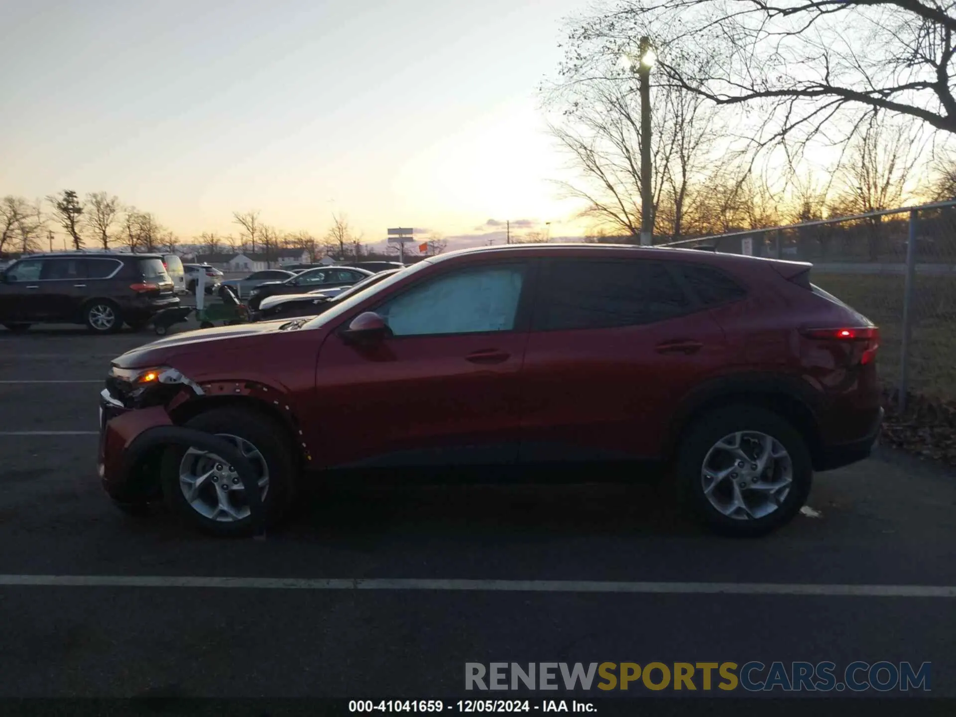 14 Photograph of a damaged car KL77LFE26RC102222 CHEVROLET TRAX 2024