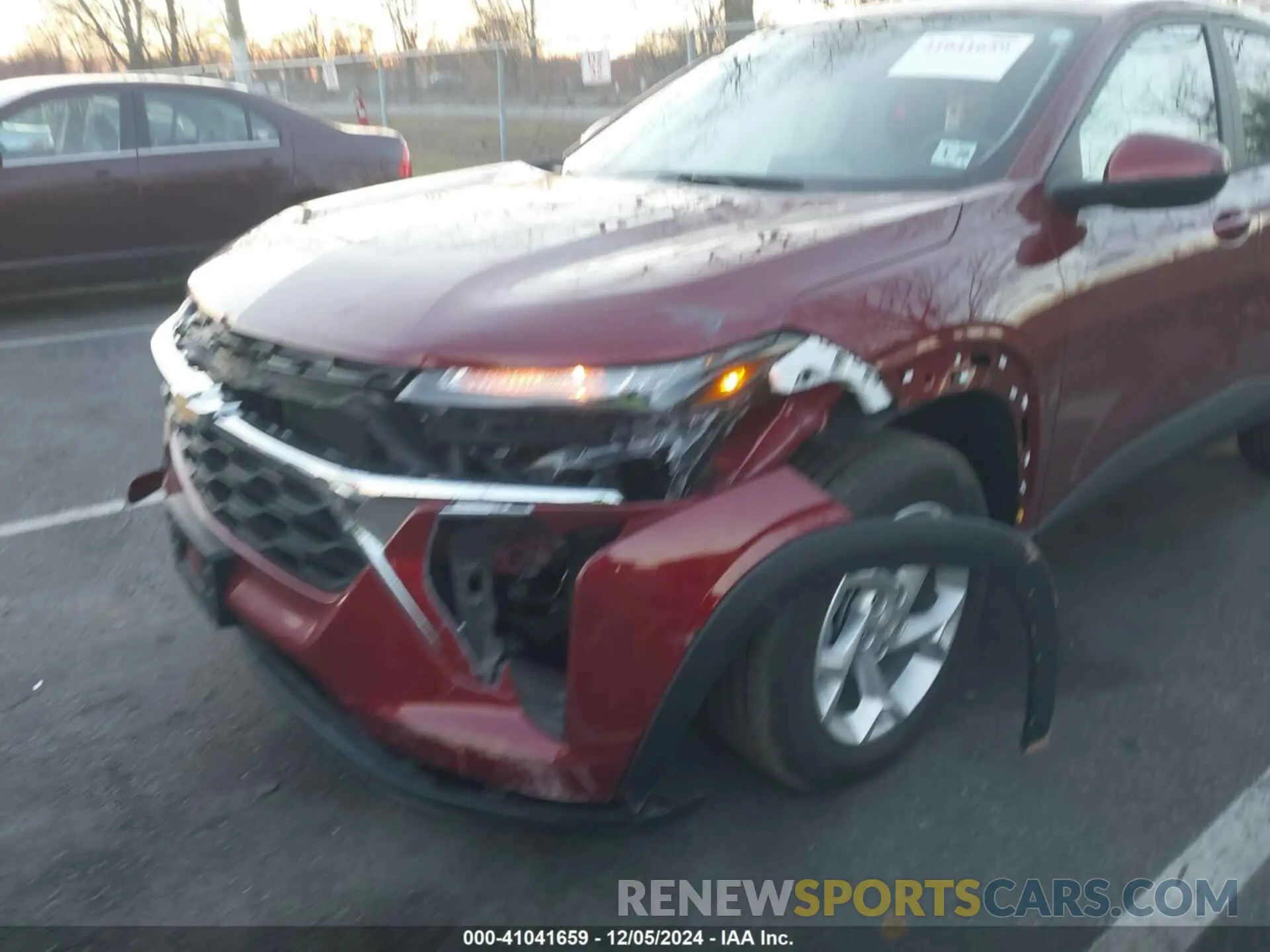 6 Photograph of a damaged car KL77LFE26RC102222 CHEVROLET TRAX 2024