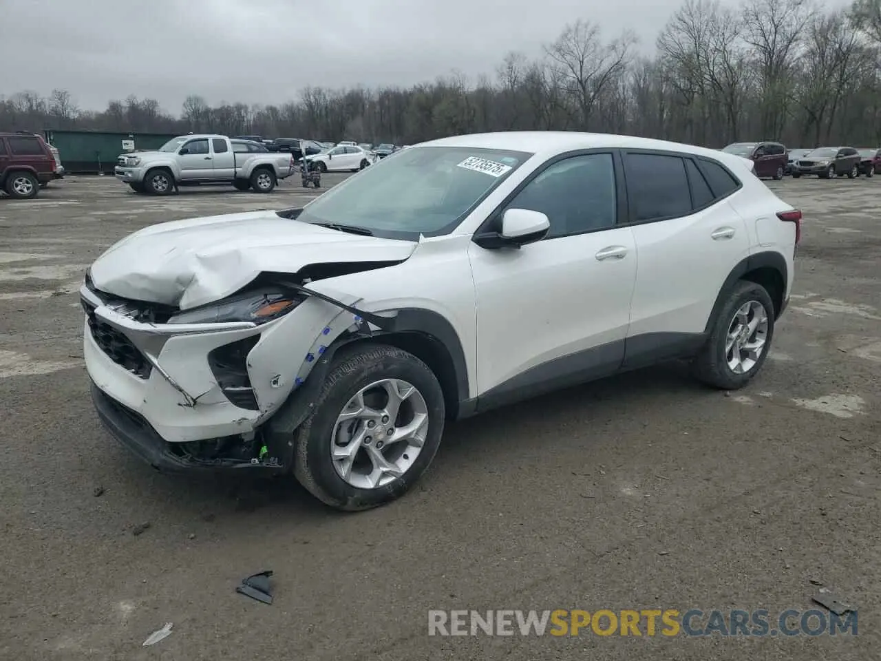 1 Фотография поврежденного автомобиля KL77LFE26RC190818 CHEVROLET TRAX 2024