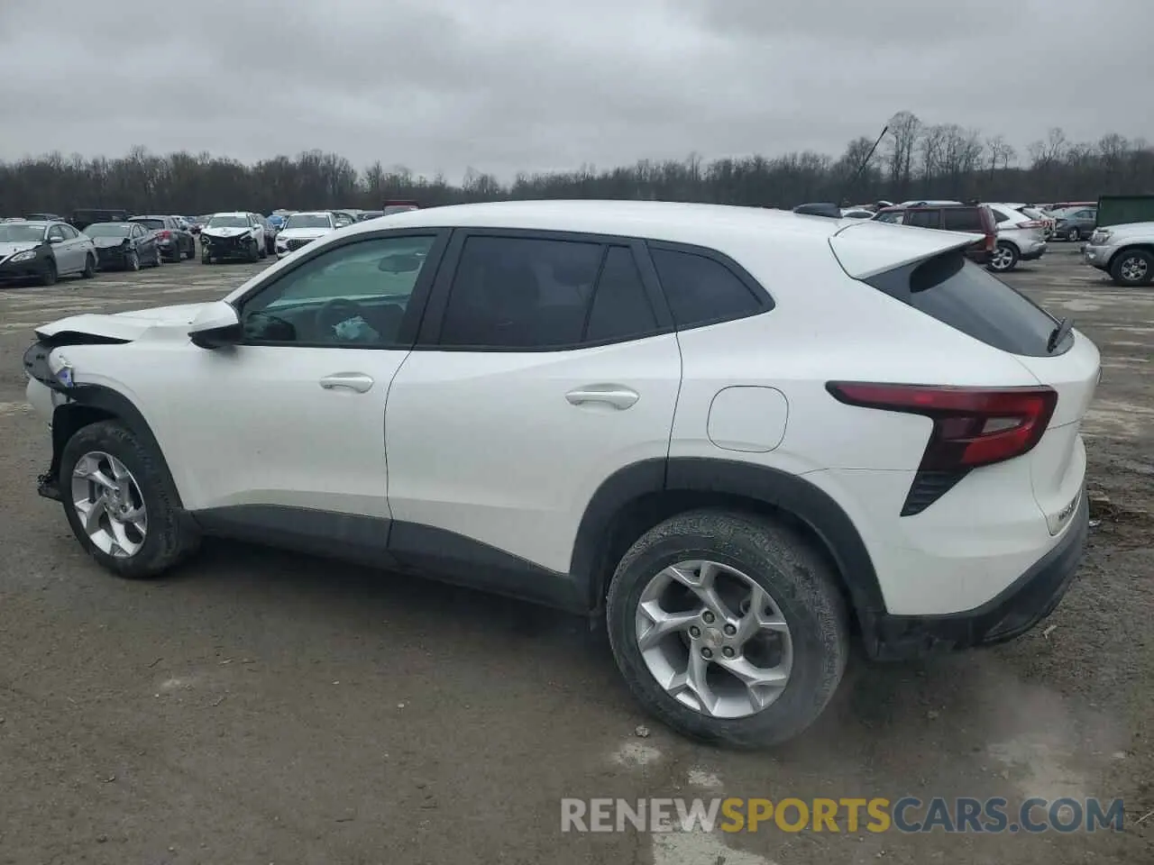 2 Фотография поврежденного автомобиля KL77LFE26RC190818 CHEVROLET TRAX 2024