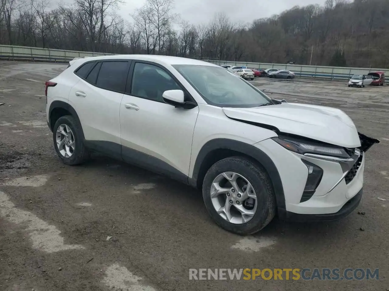 4 Фотография поврежденного автомобиля KL77LFE26RC190818 CHEVROLET TRAX 2024