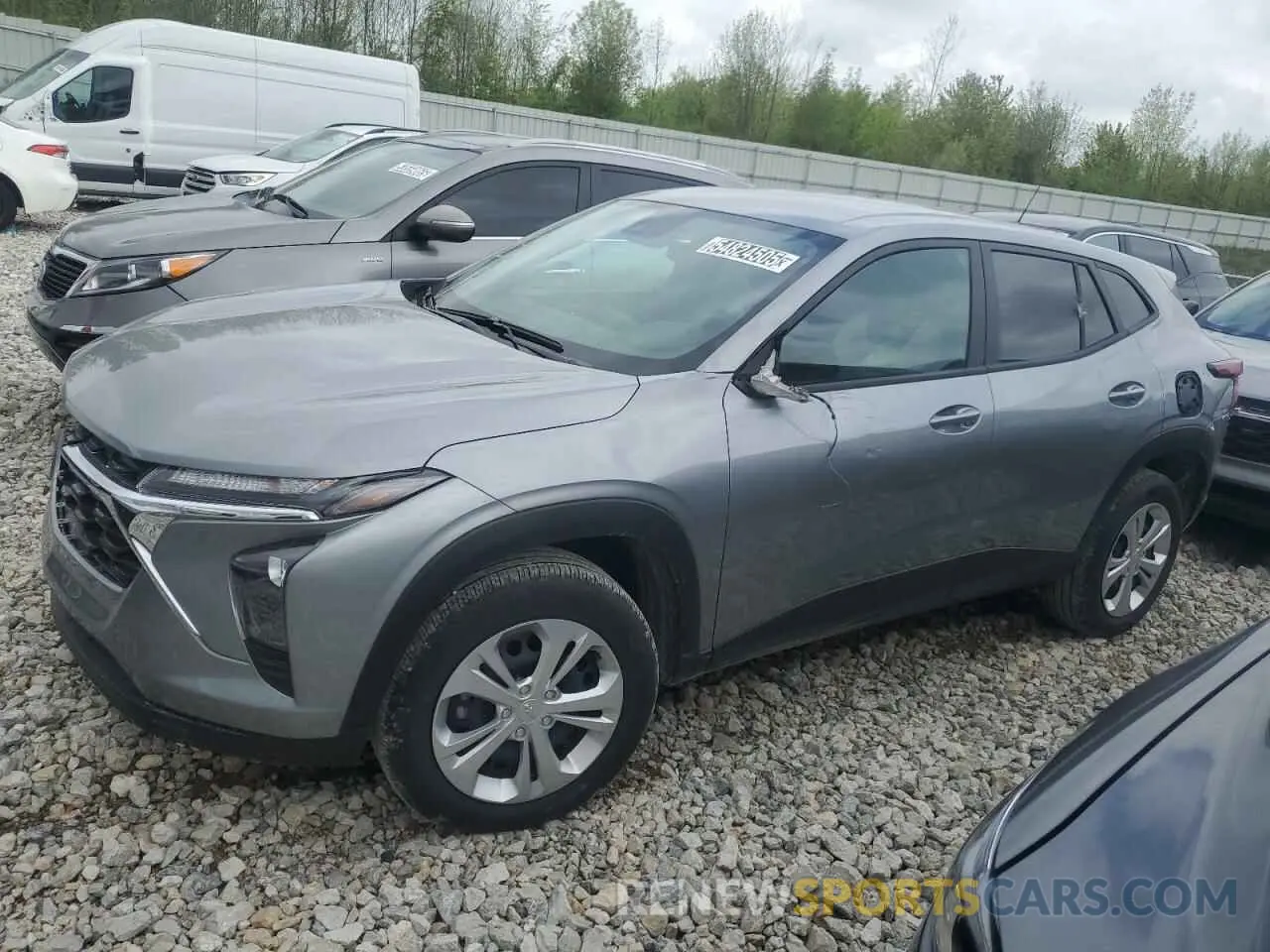 1 Photograph of a damaged car KL77LFE26RC214308 CHEVROLET TRAX 2024