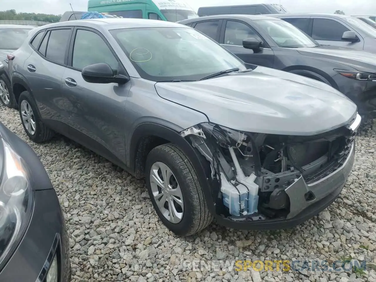 4 Photograph of a damaged car KL77LFE26RC214308 CHEVROLET TRAX 2024