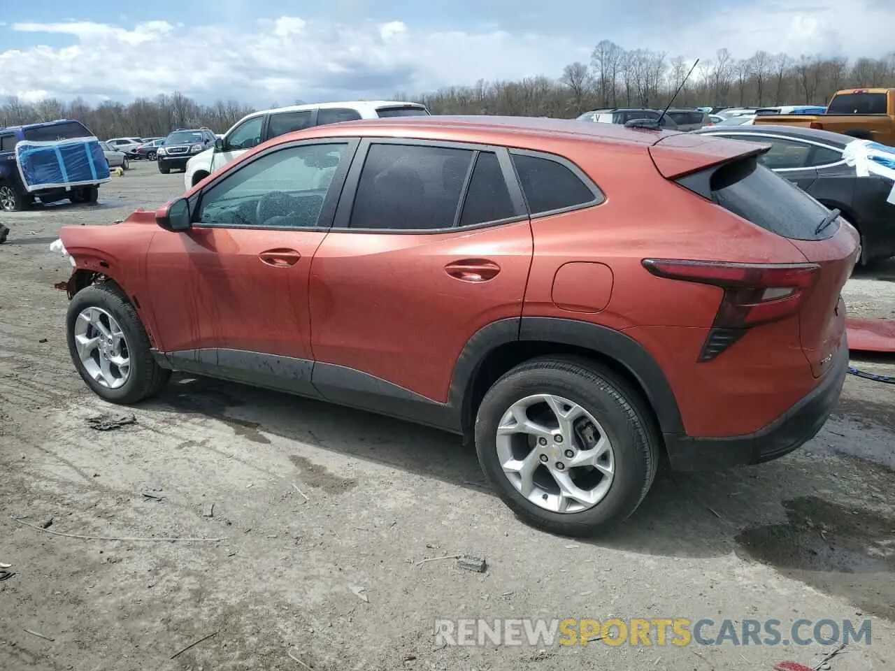 2 Photograph of a damaged car KL77LFE28RC096407 CHEVROLET TRAX 2024