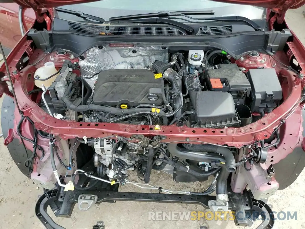 12 Photograph of a damaged car KL77LFE29RC105938 CHEVROLET TRAX 2024