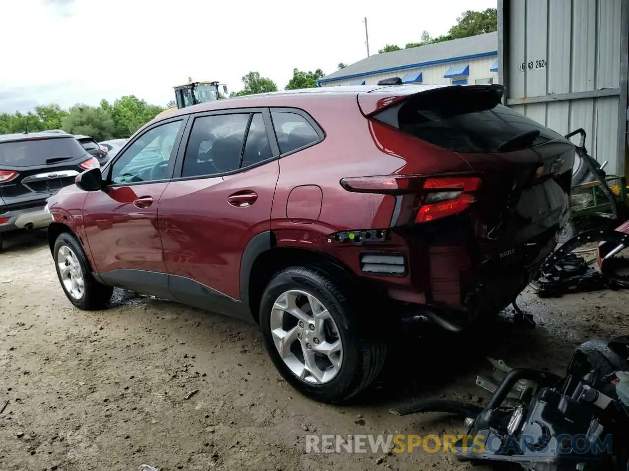 2 Photograph of a damaged car KL77LFE29RC105938 CHEVROLET TRAX 2024