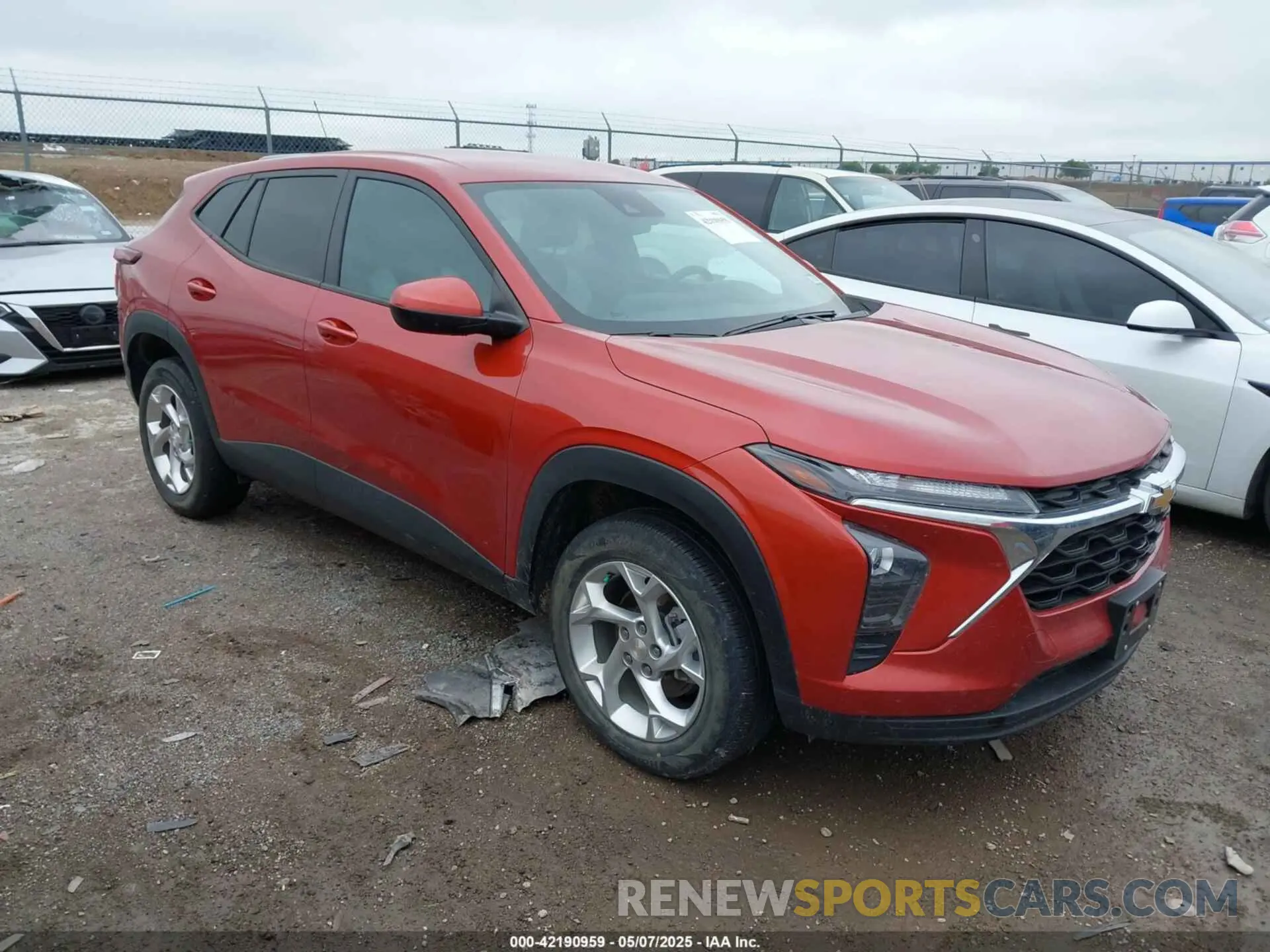 1 Photograph of a damaged car KL77LFE2XRC001765 CHEVROLET TRAX 2024
