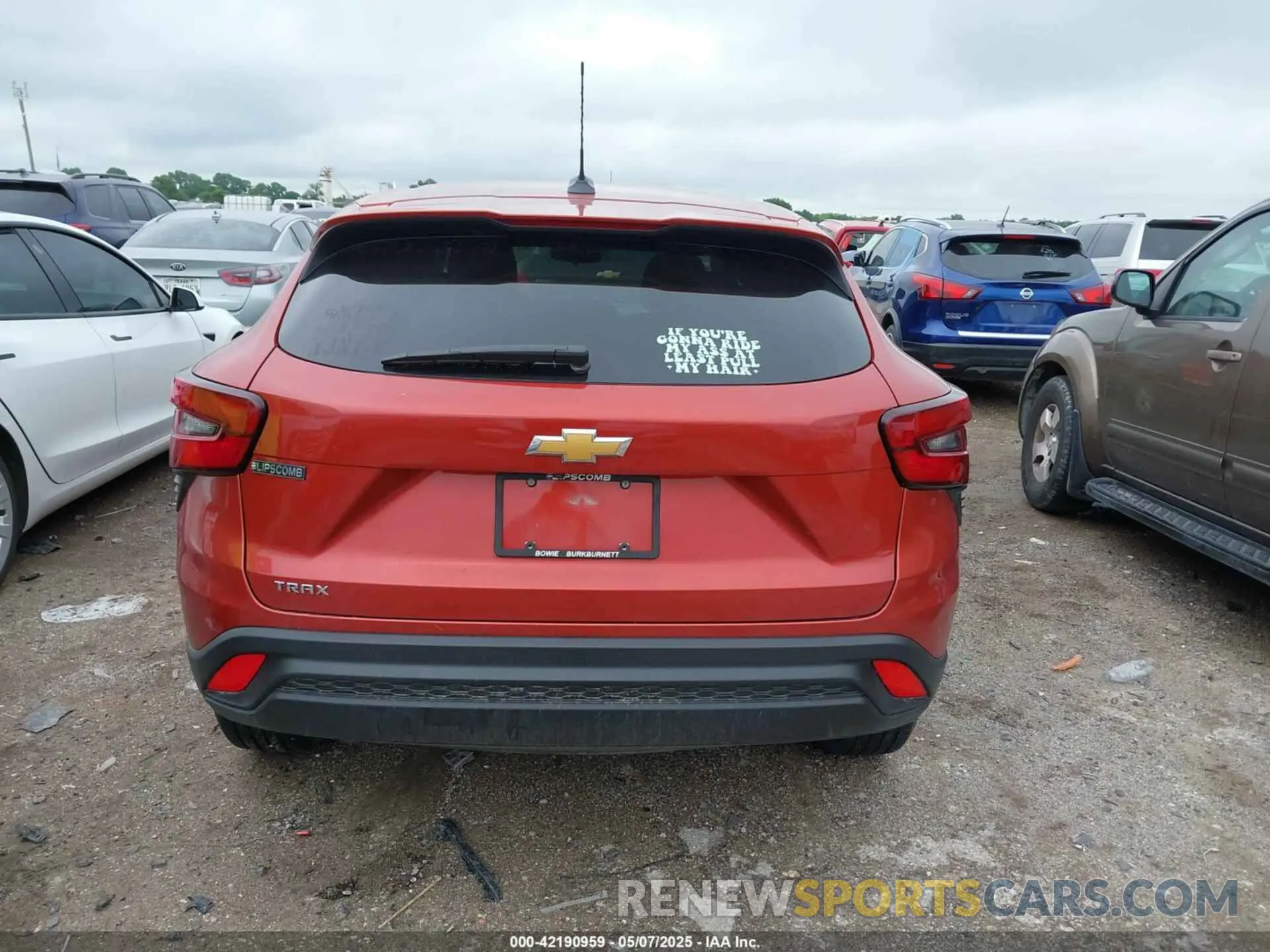 16 Photograph of a damaged car KL77LFE2XRC001765 CHEVROLET TRAX 2024