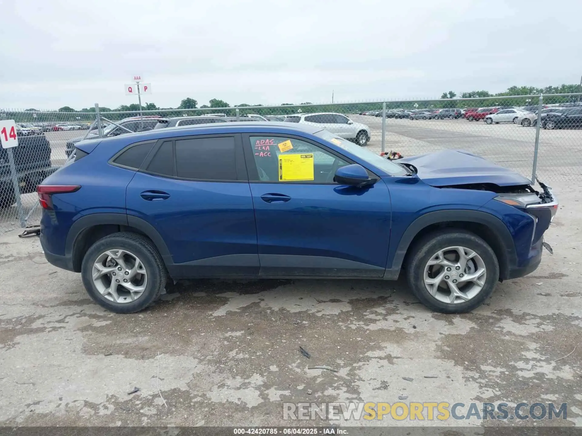 13 Photograph of a damaged car KL77LFE2XRC003337 CHEVROLET TRAX 2024