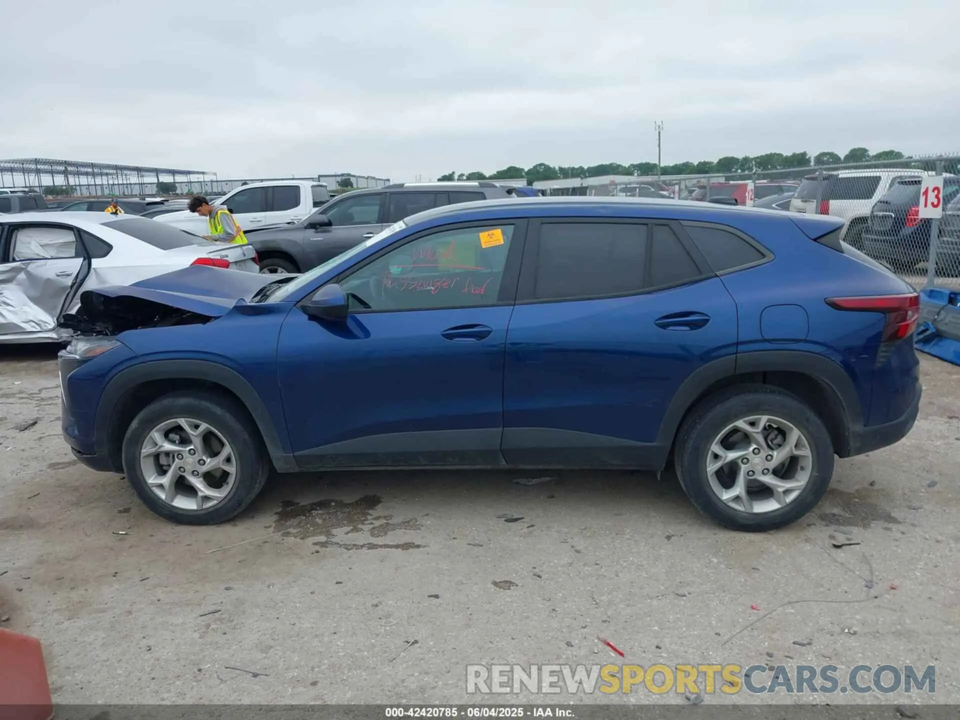 14 Photograph of a damaged car KL77LFE2XRC003337 CHEVROLET TRAX 2024