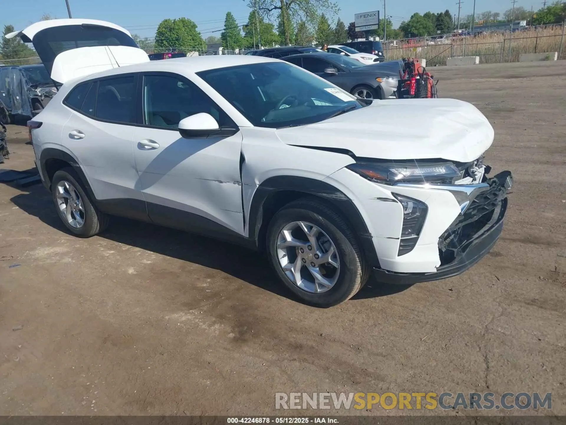 1 Photograph of a damaged car KL77LFE2XRC138950 CHEVROLET TRAX 2024