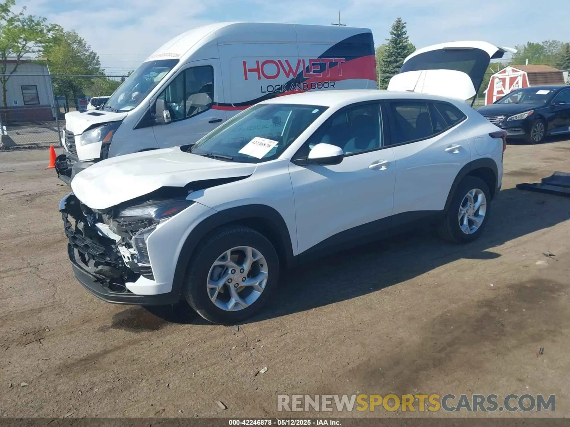 2 Photograph of a damaged car KL77LFE2XRC138950 CHEVROLET TRAX 2024