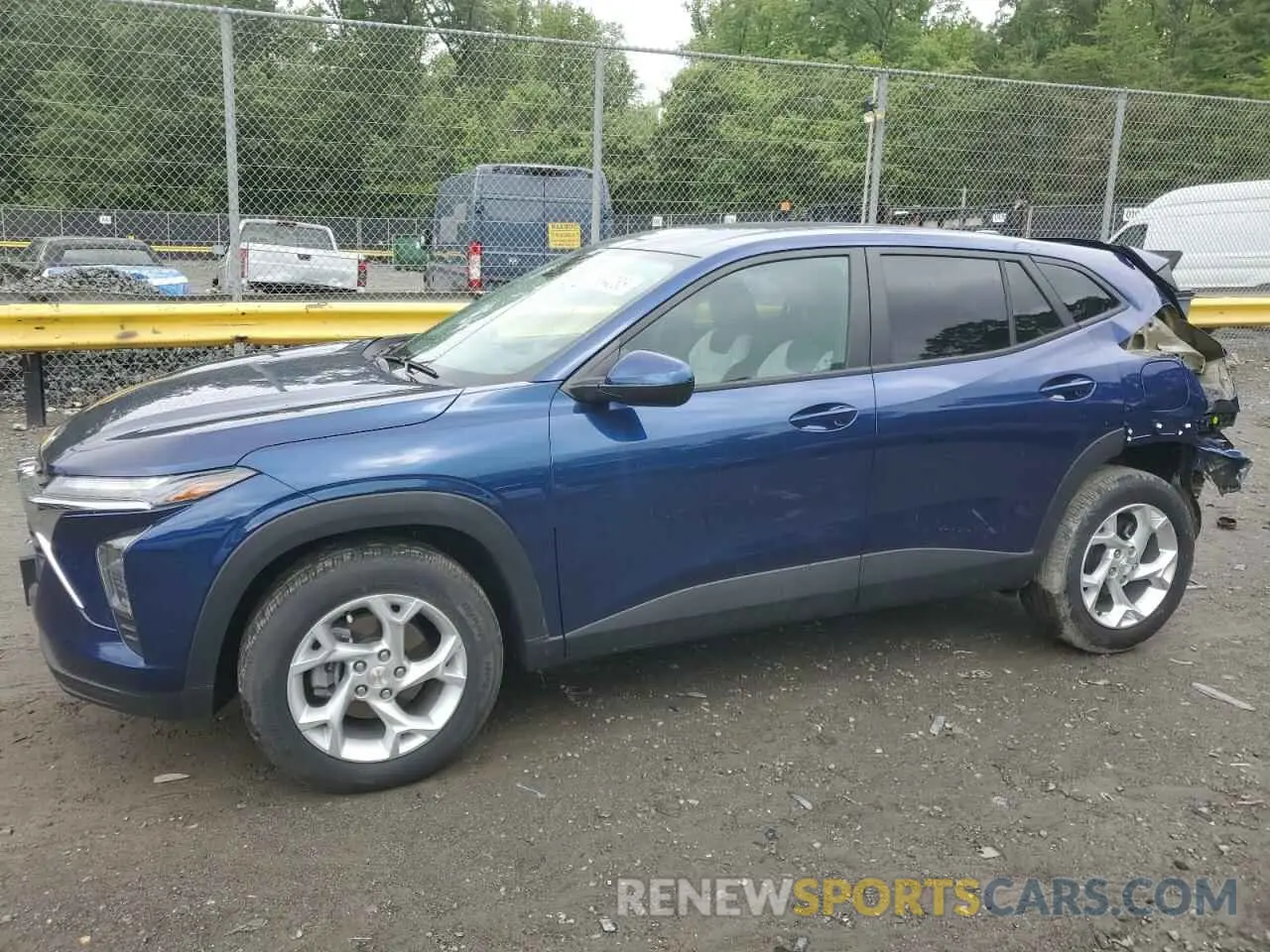 1 Photograph of a damaged car KL77LFE2XRC142691 CHEVROLET TRAX 2024