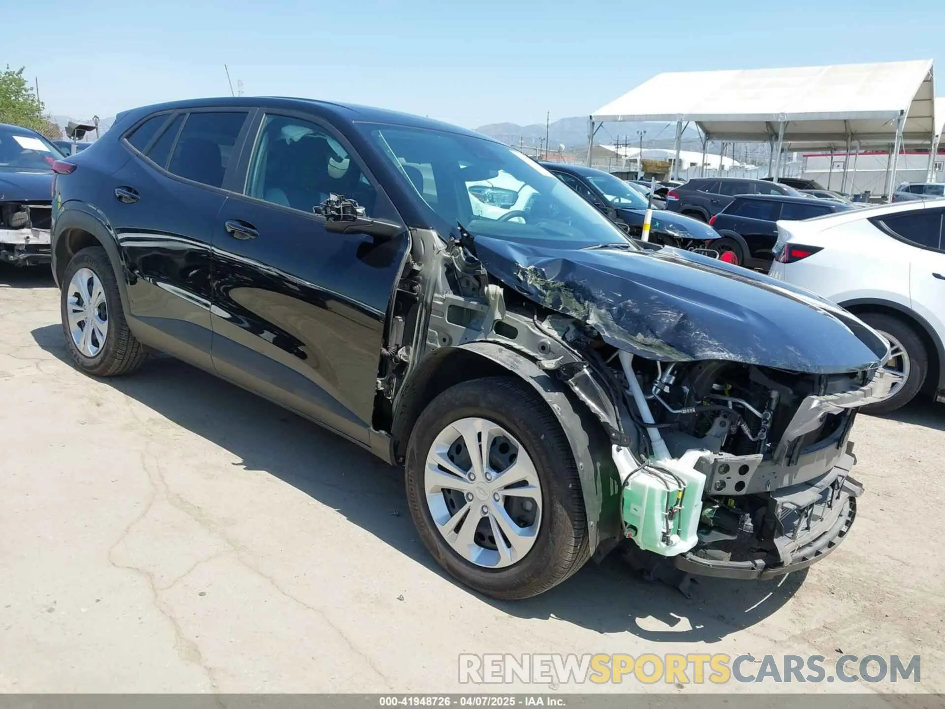 1 Photograph of a damaged car KL77LFE2XRC189008 CHEVROLET TRAX 2024