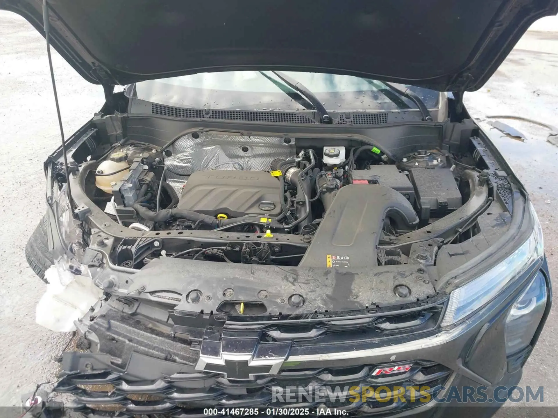 10 Photograph of a damaged car KL77LGE20RC182705 CHEVROLET TRAX 2024