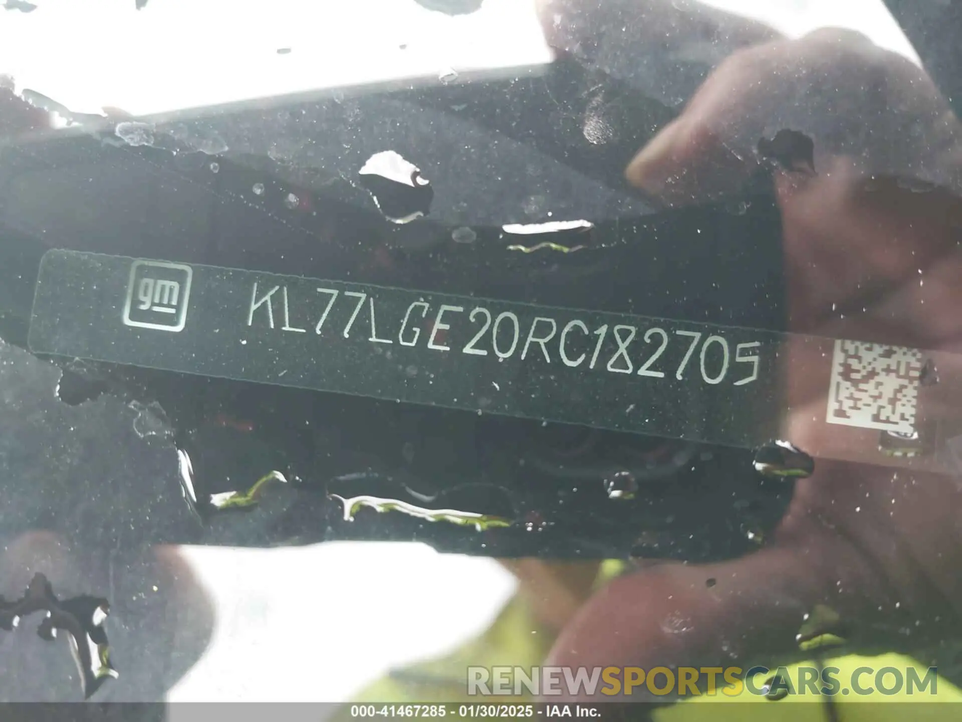 9 Photograph of a damaged car KL77LGE20RC182705 CHEVROLET TRAX 2024